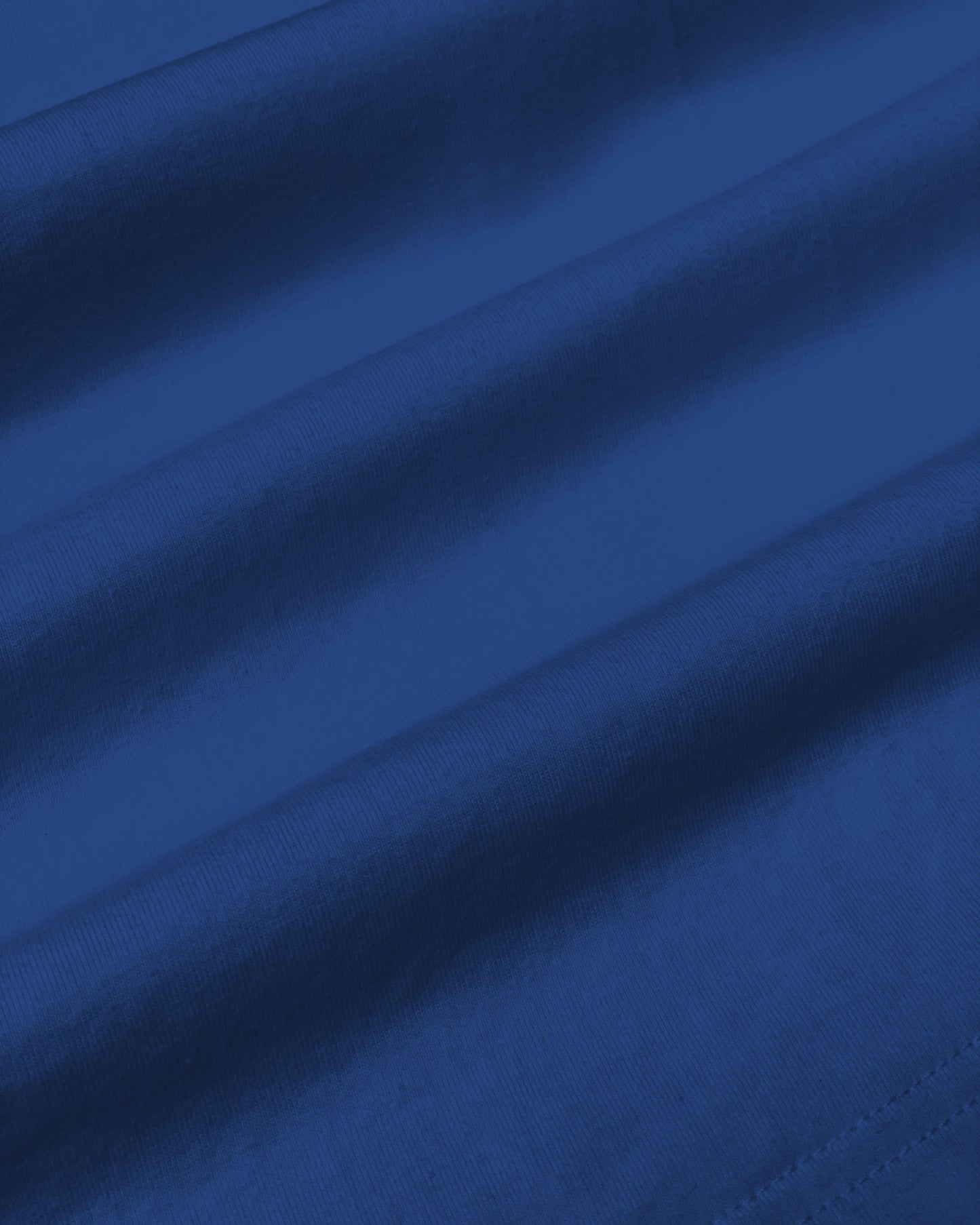 Basic Cropped Pocket Tee S/S (Royal Blue)