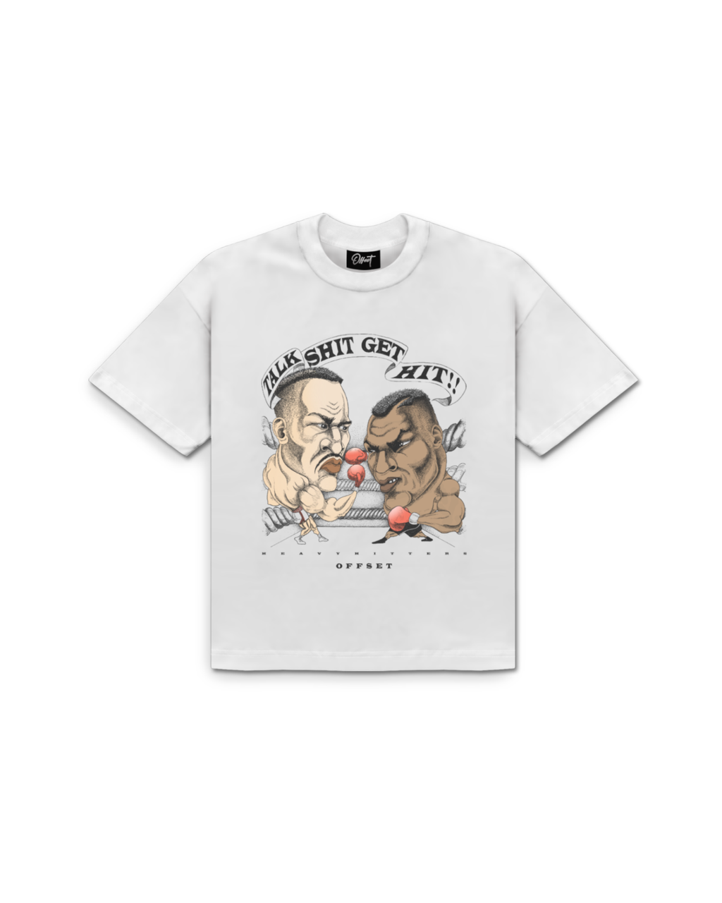 Heavy Hitters Tee S/S (White)