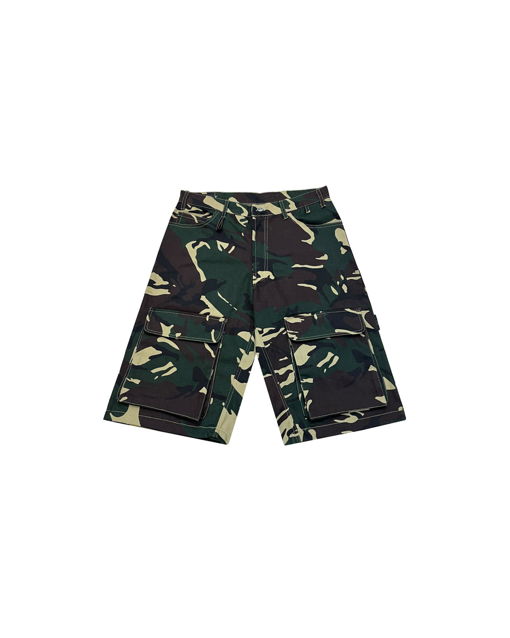 Baggy Cargo Shorts (UK Woodland)