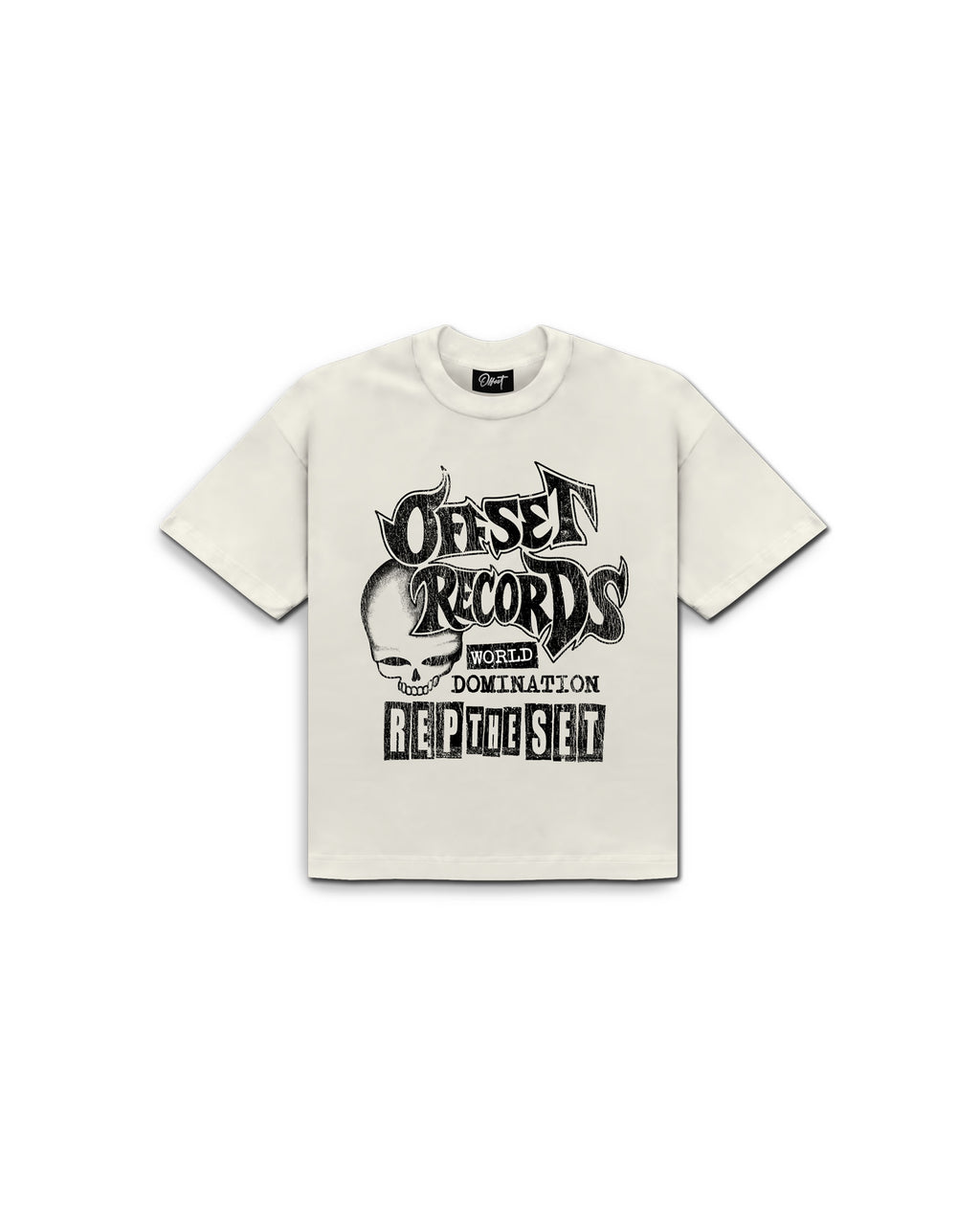 Grateful Cropped Tee (Off White)