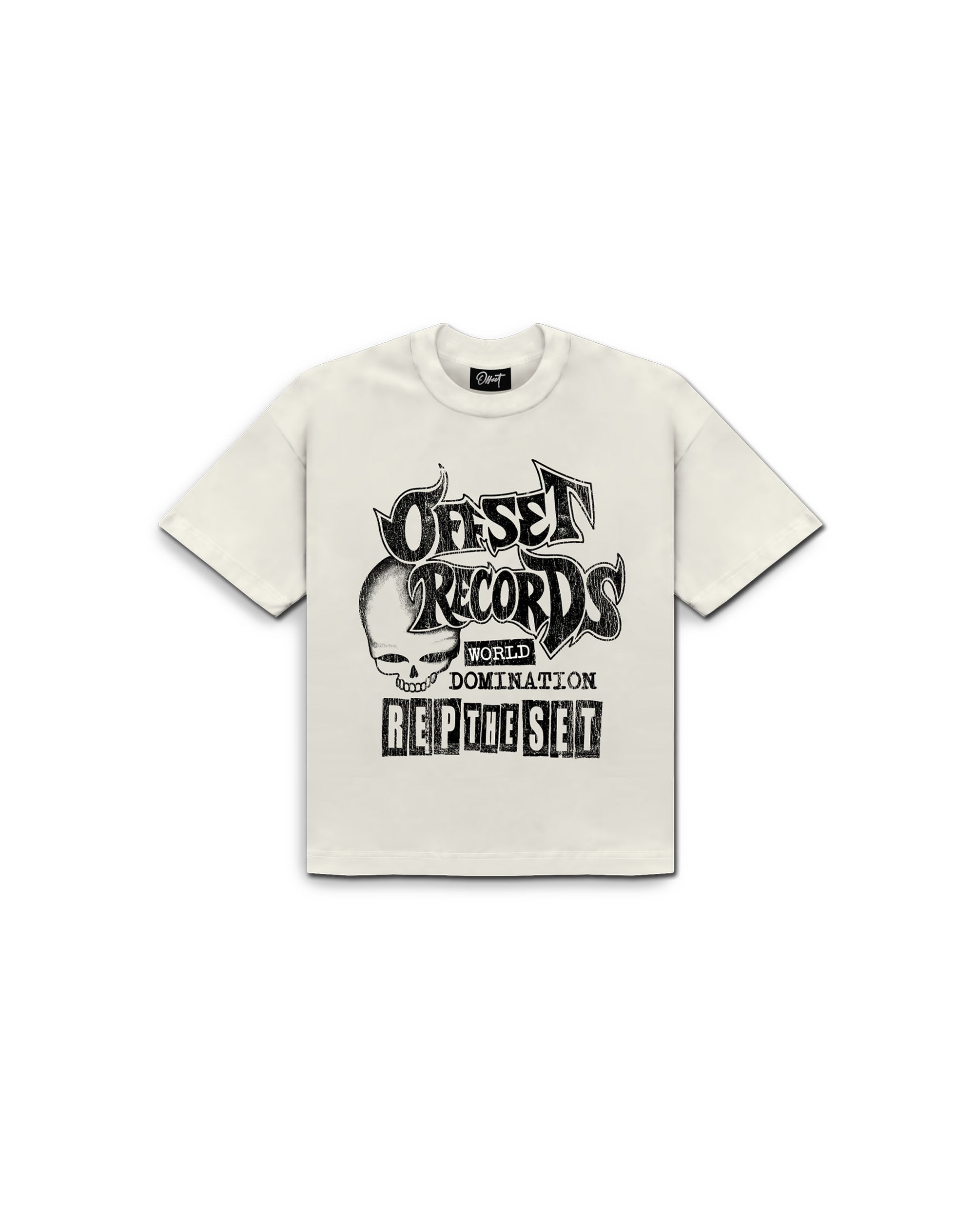 Grateful Cropped Tee (Off White)