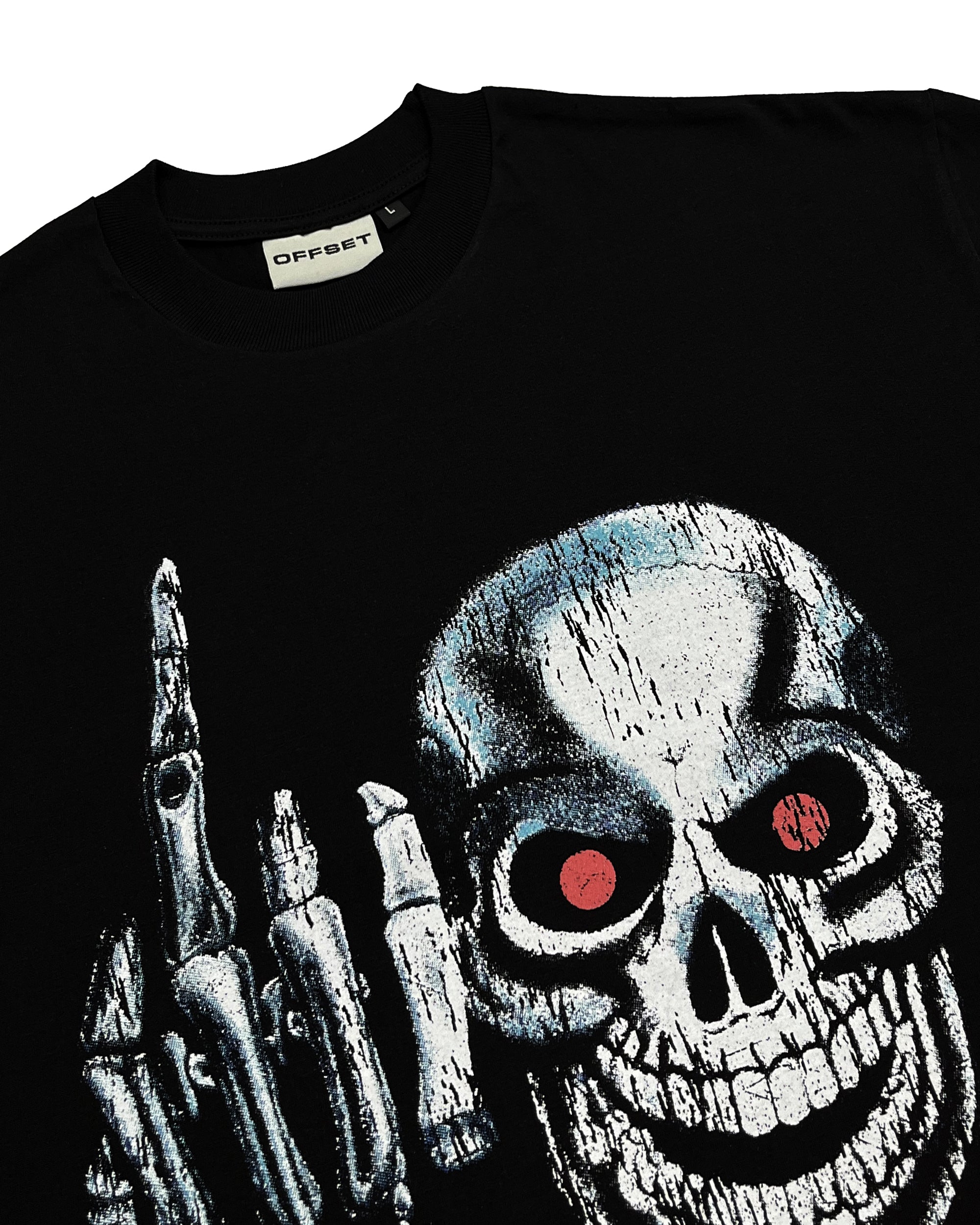 Fuck Em Up Cropped Tee (Black)