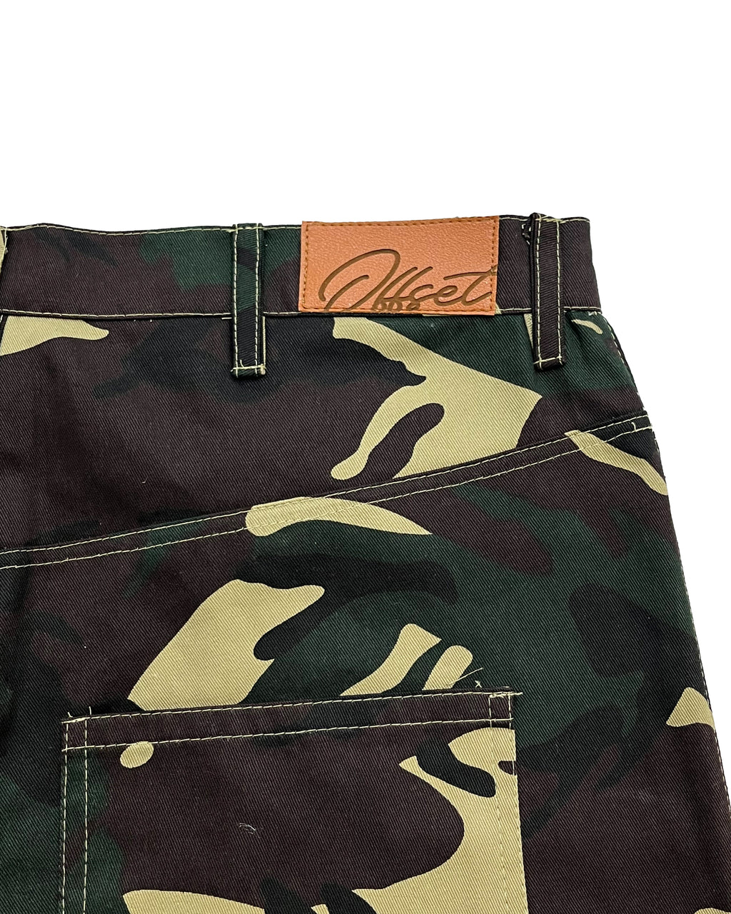 Baggy Cargo Shorts (UK Woodland)