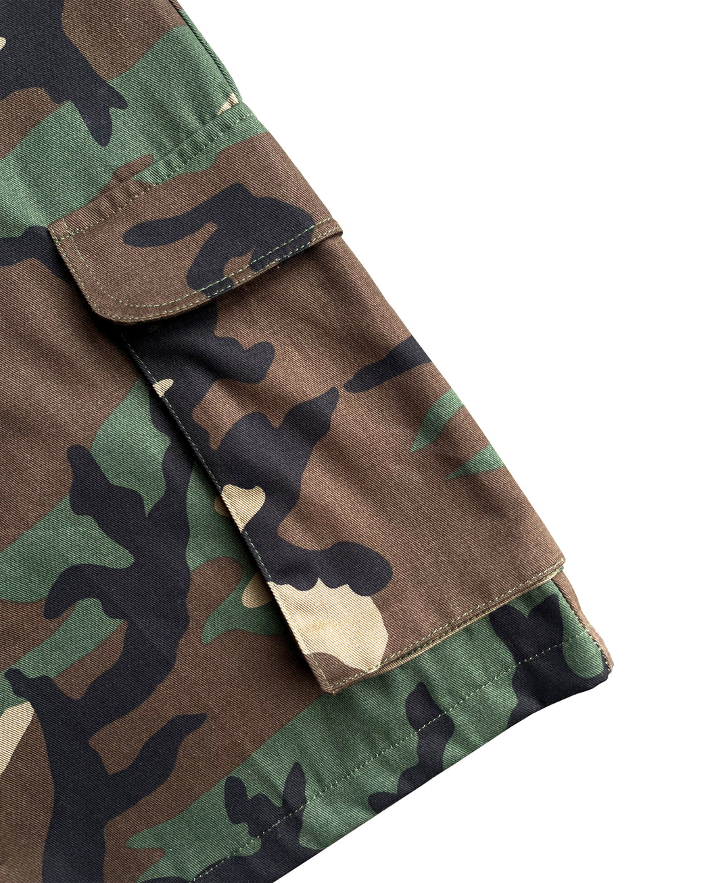 6 Pocket Cargo Shorts (Woodland)