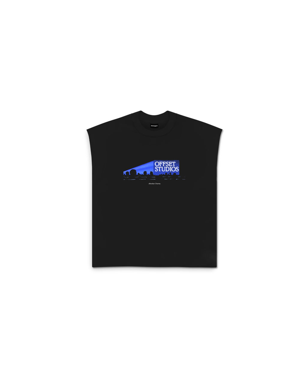 Cinema Cut Sleeve Top (Black)