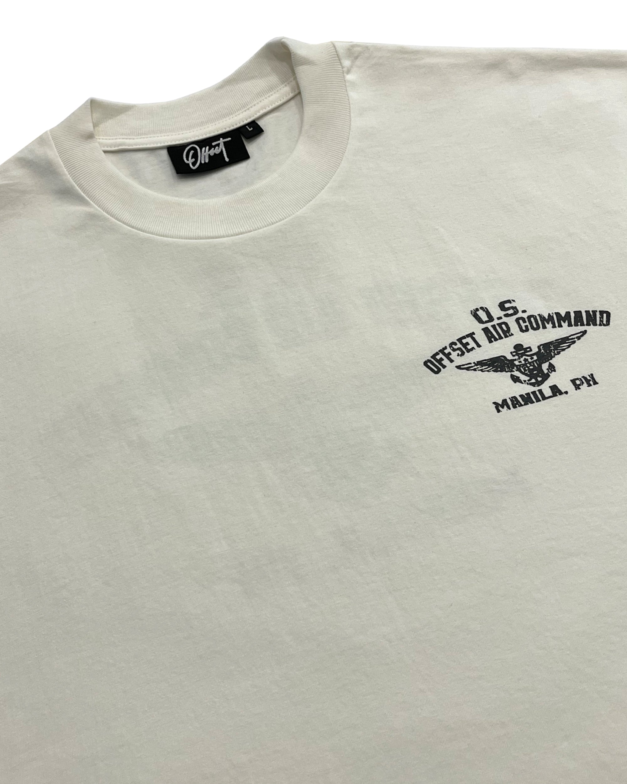 Command Cut Sleeve Top (Off White)