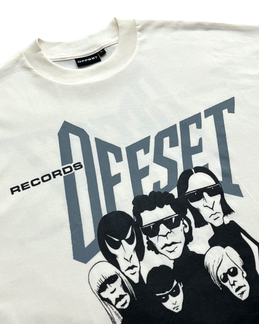 Anarchy Cropped Tee (Off White)