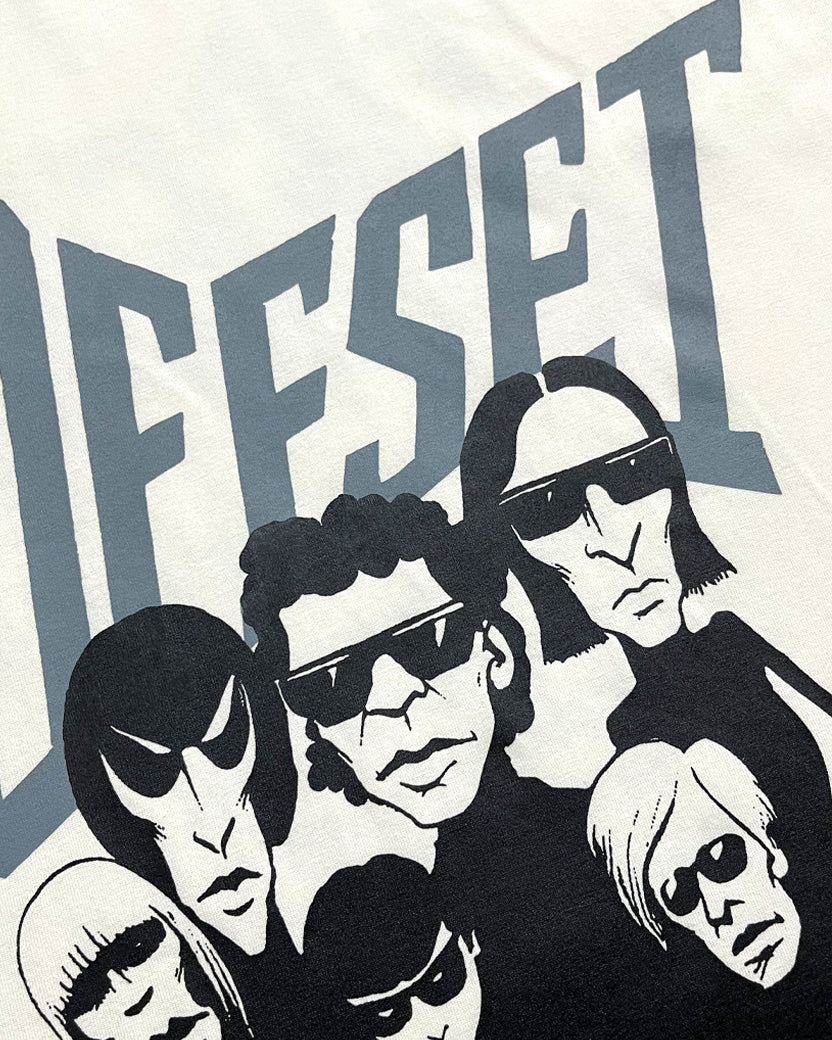 Anarchy Cropped Tee (Off White)