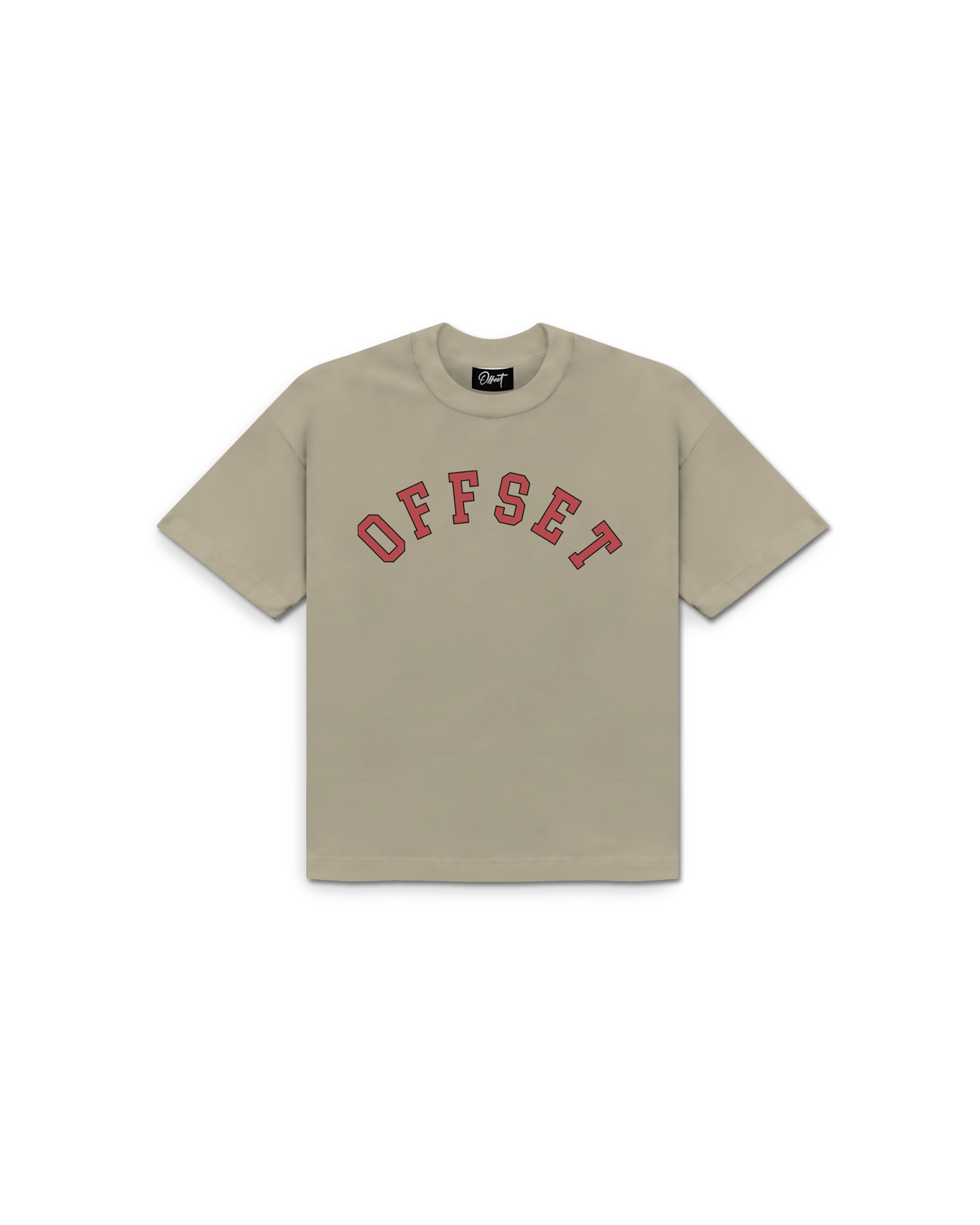 College Tee (Gravel)