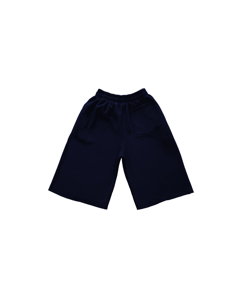 Script Baggy Sweat Shorts (Navy Blue)