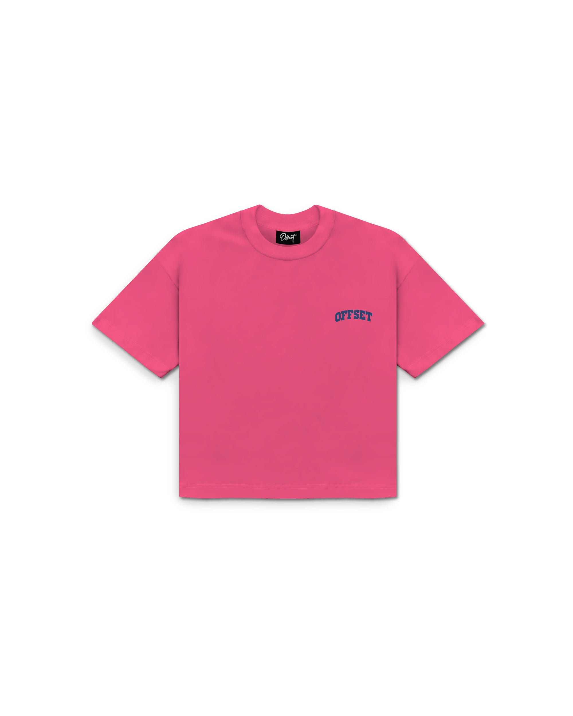 Basic Arc Tee (Pink)