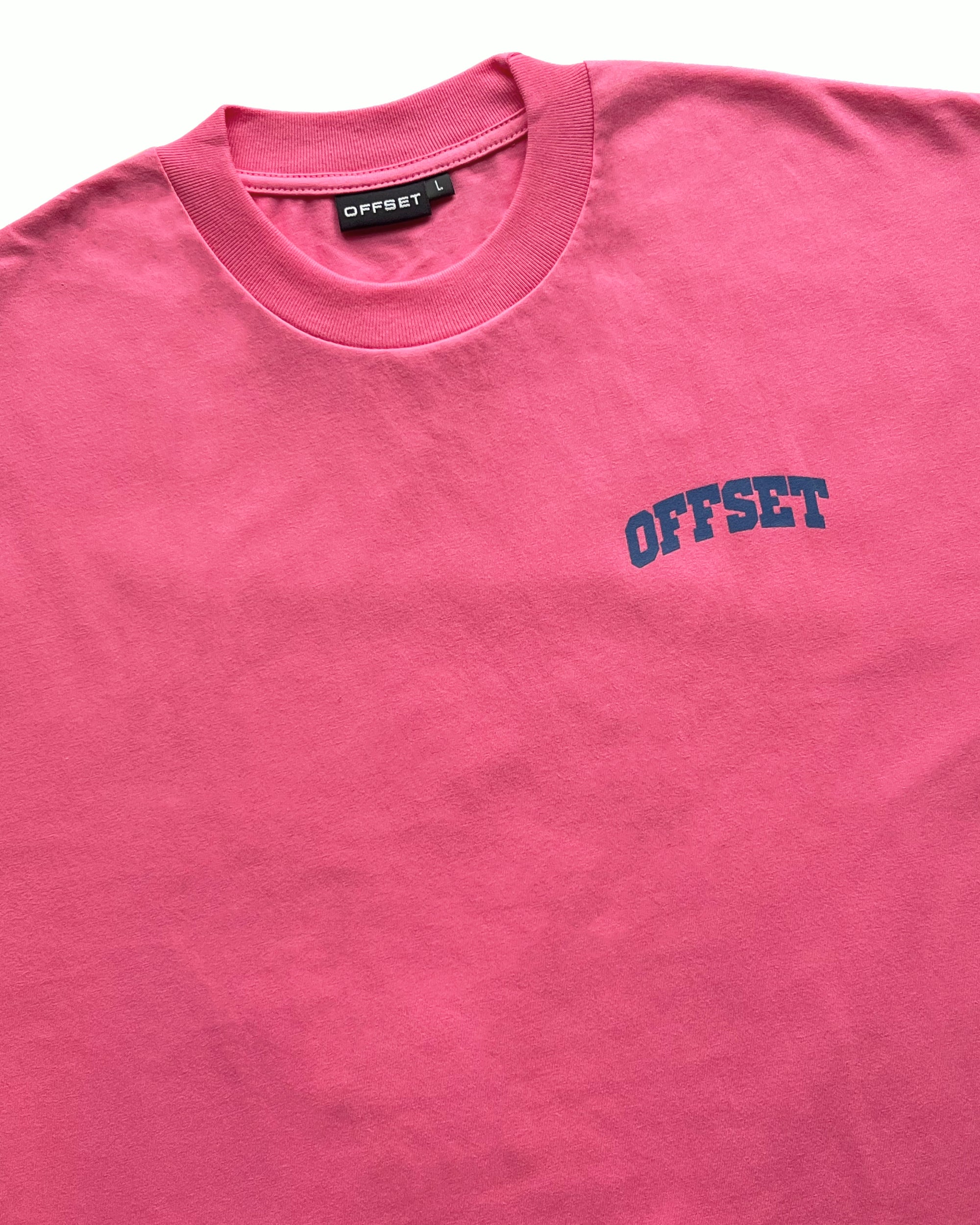 Basic Arc Tee (Pink)