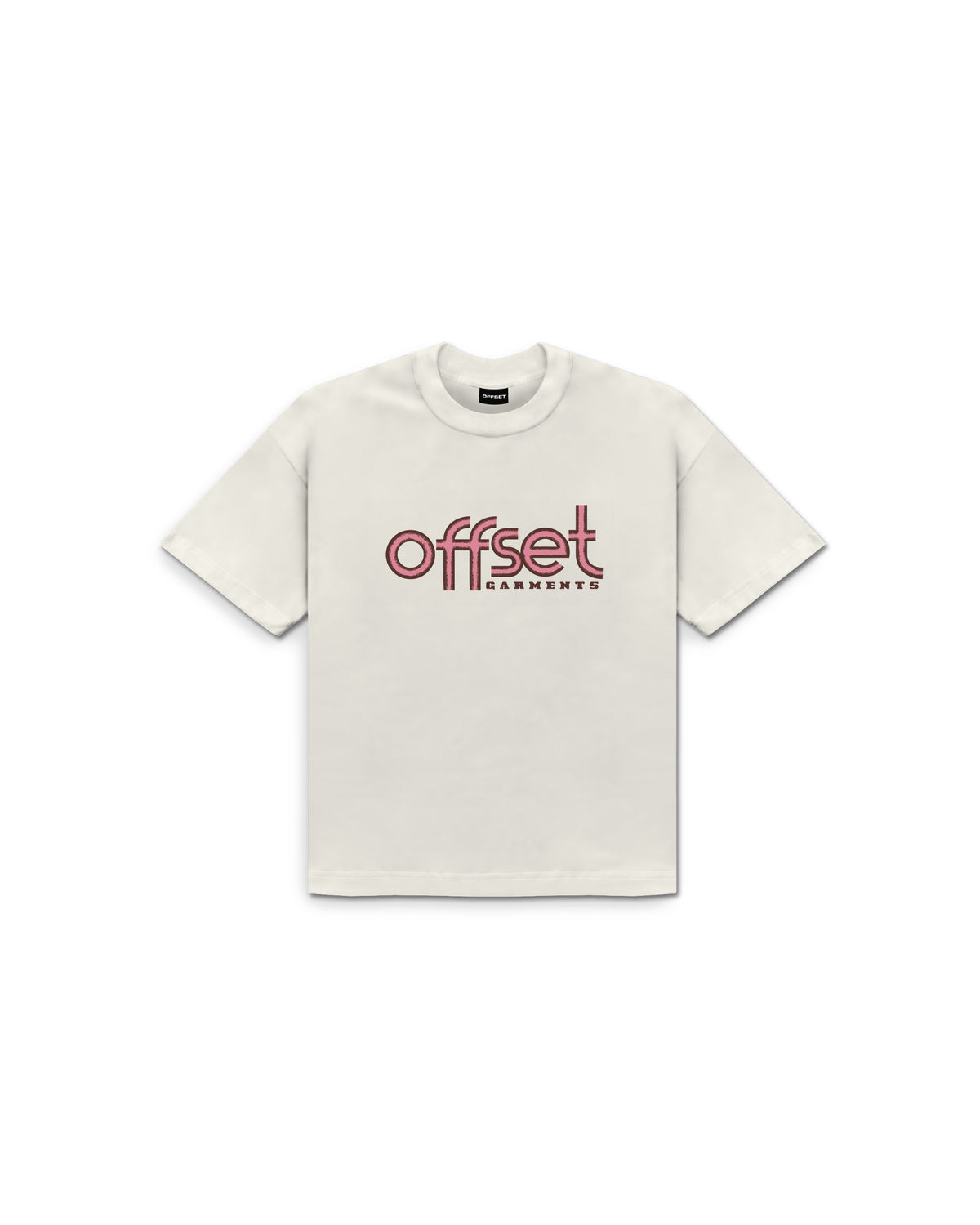 Basic Bamboo Script Tee (Off White)