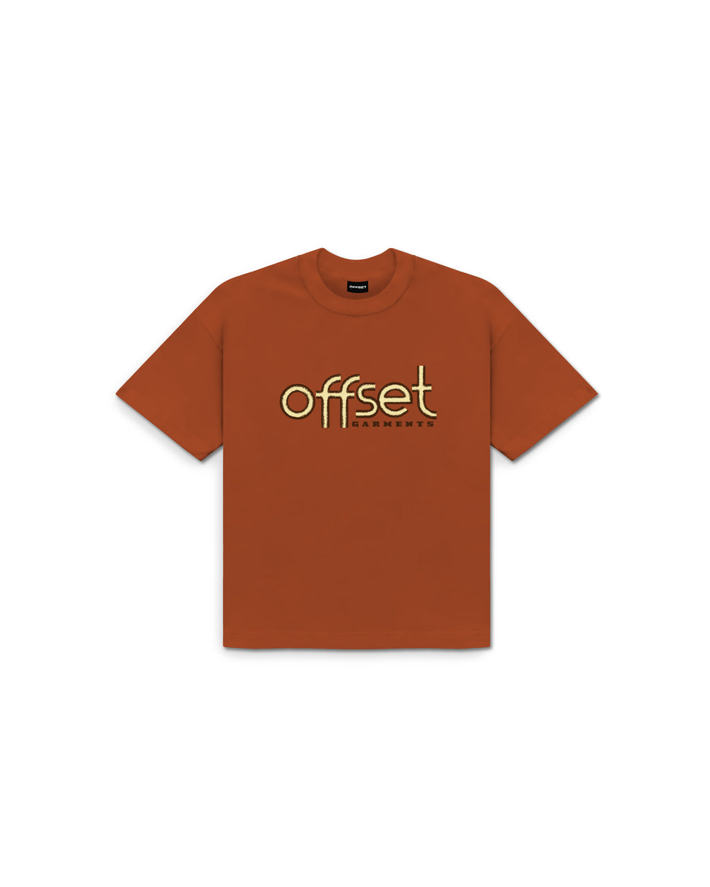 Basic Bamboo Script Tee (Rust)