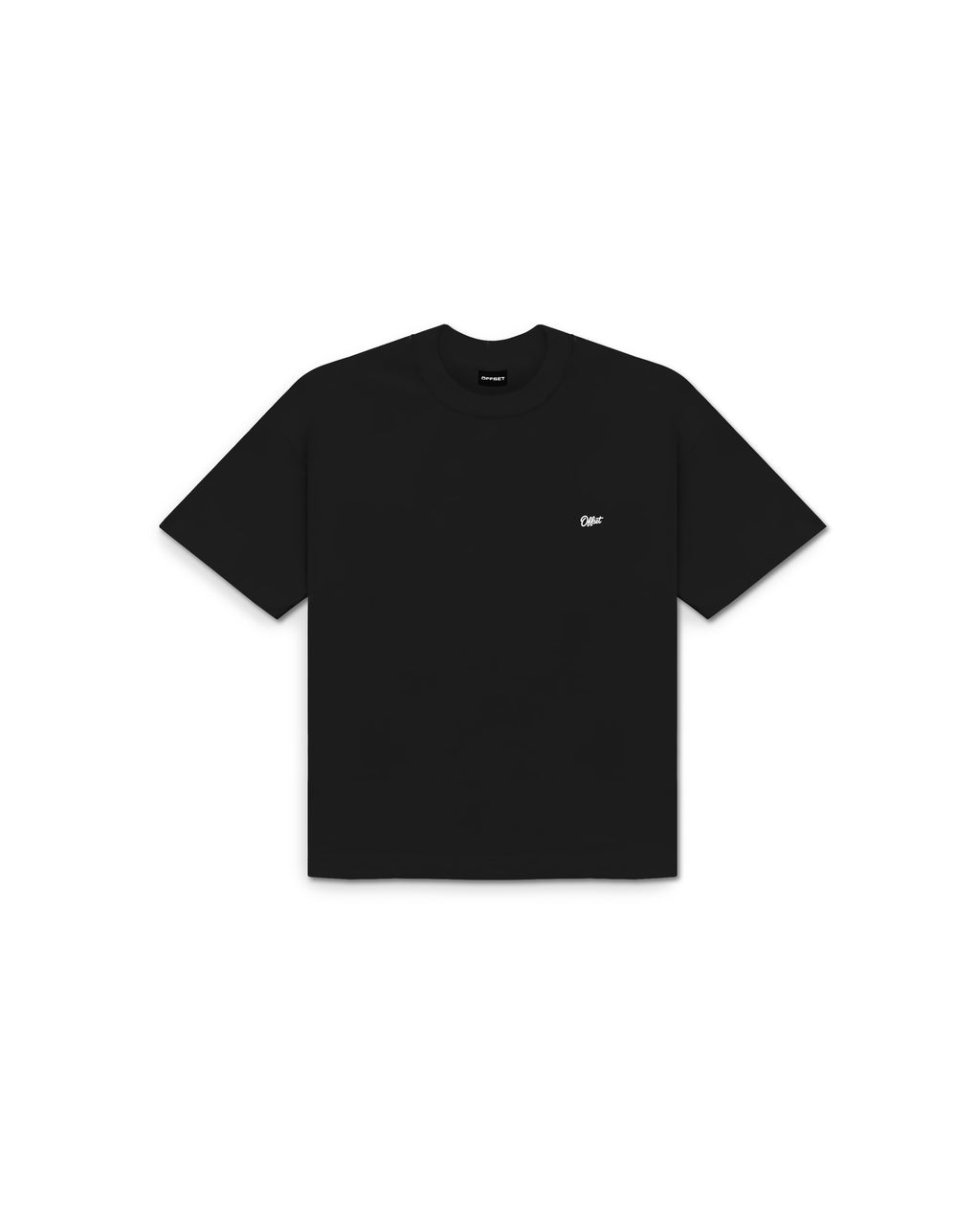 Basic Cursive Tee (Black)