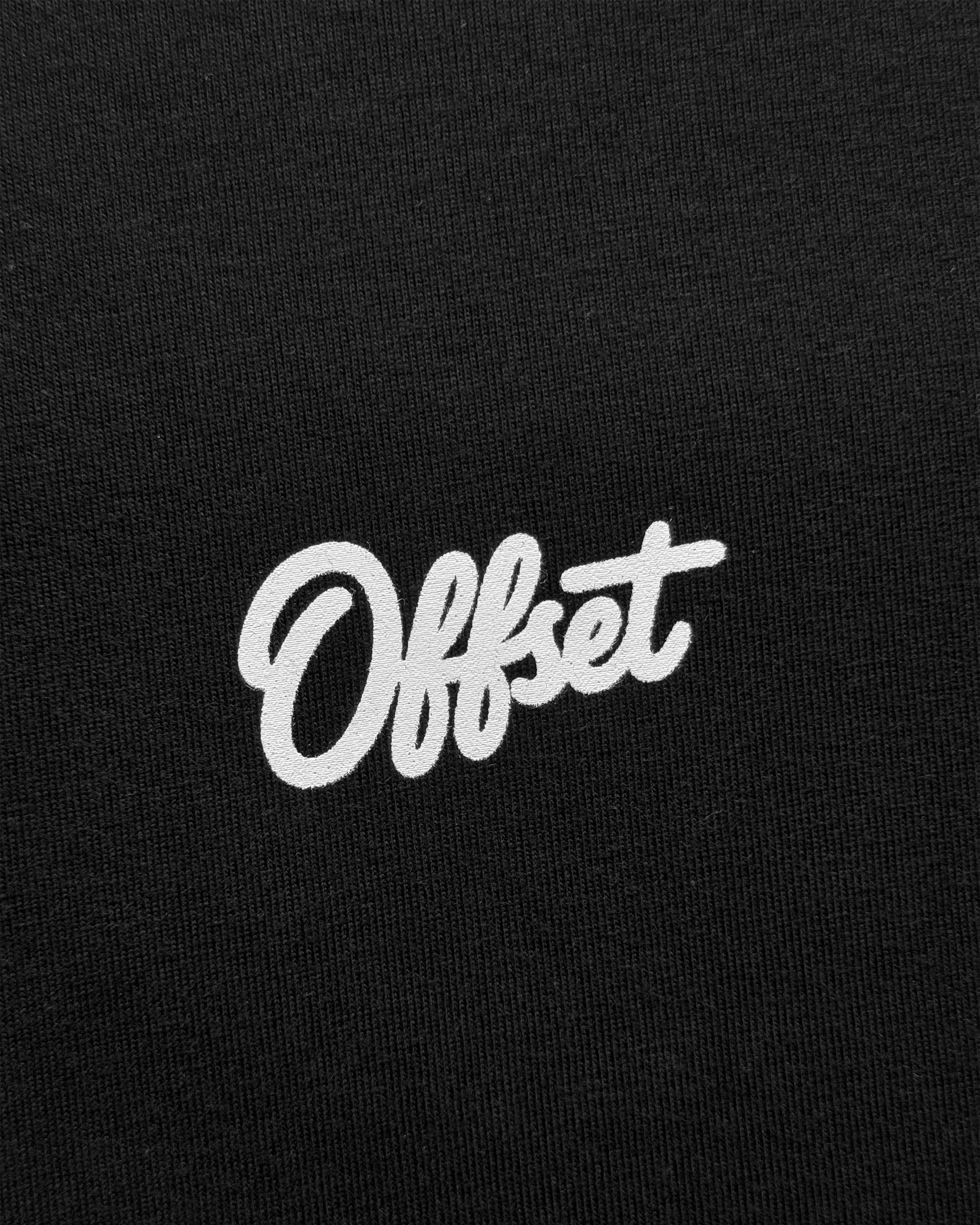 Basic Cursive Tee (Black)