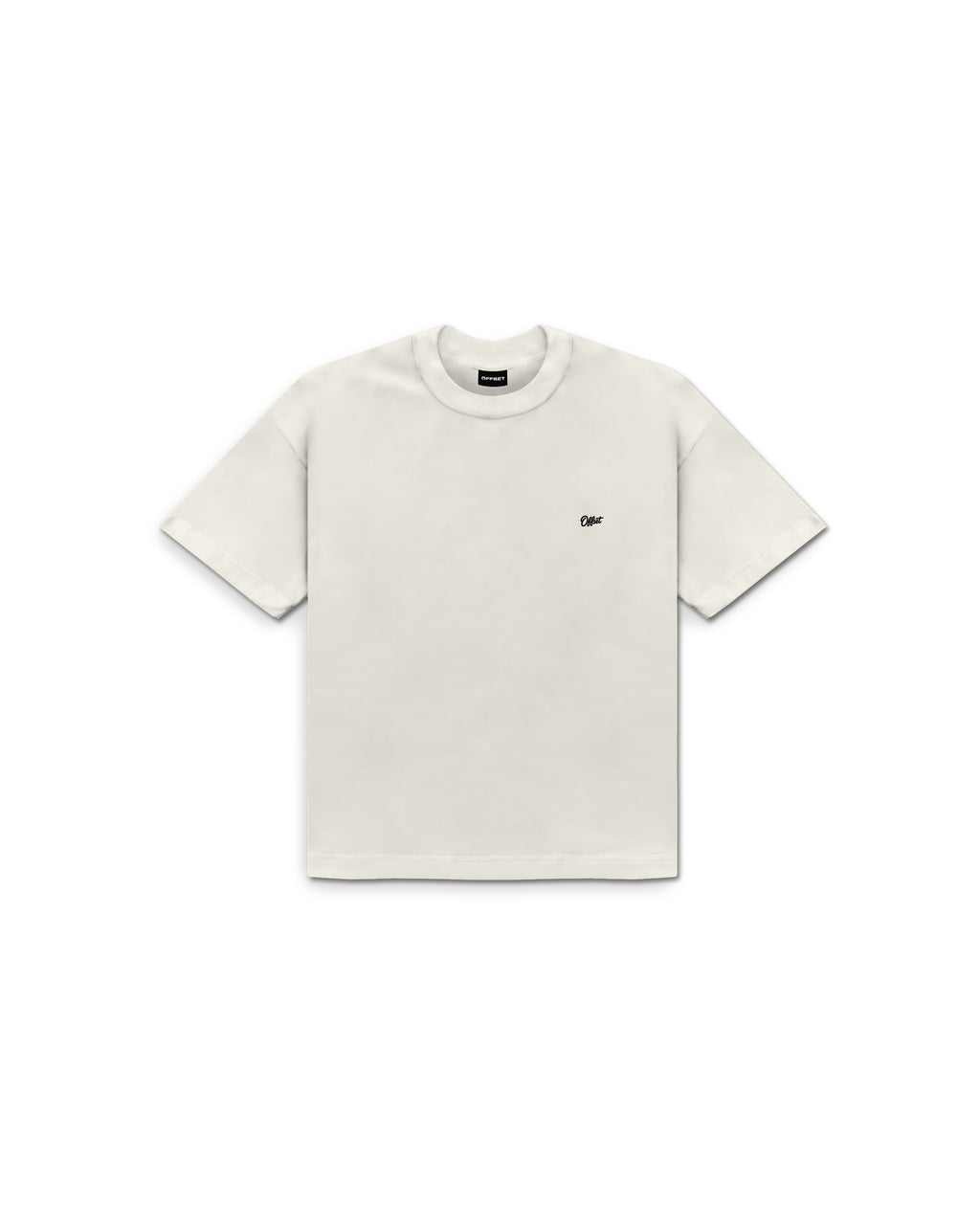 Basic Cursive Tee (Off White)