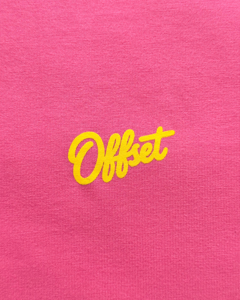 Basic Cursive Tee (Pink)