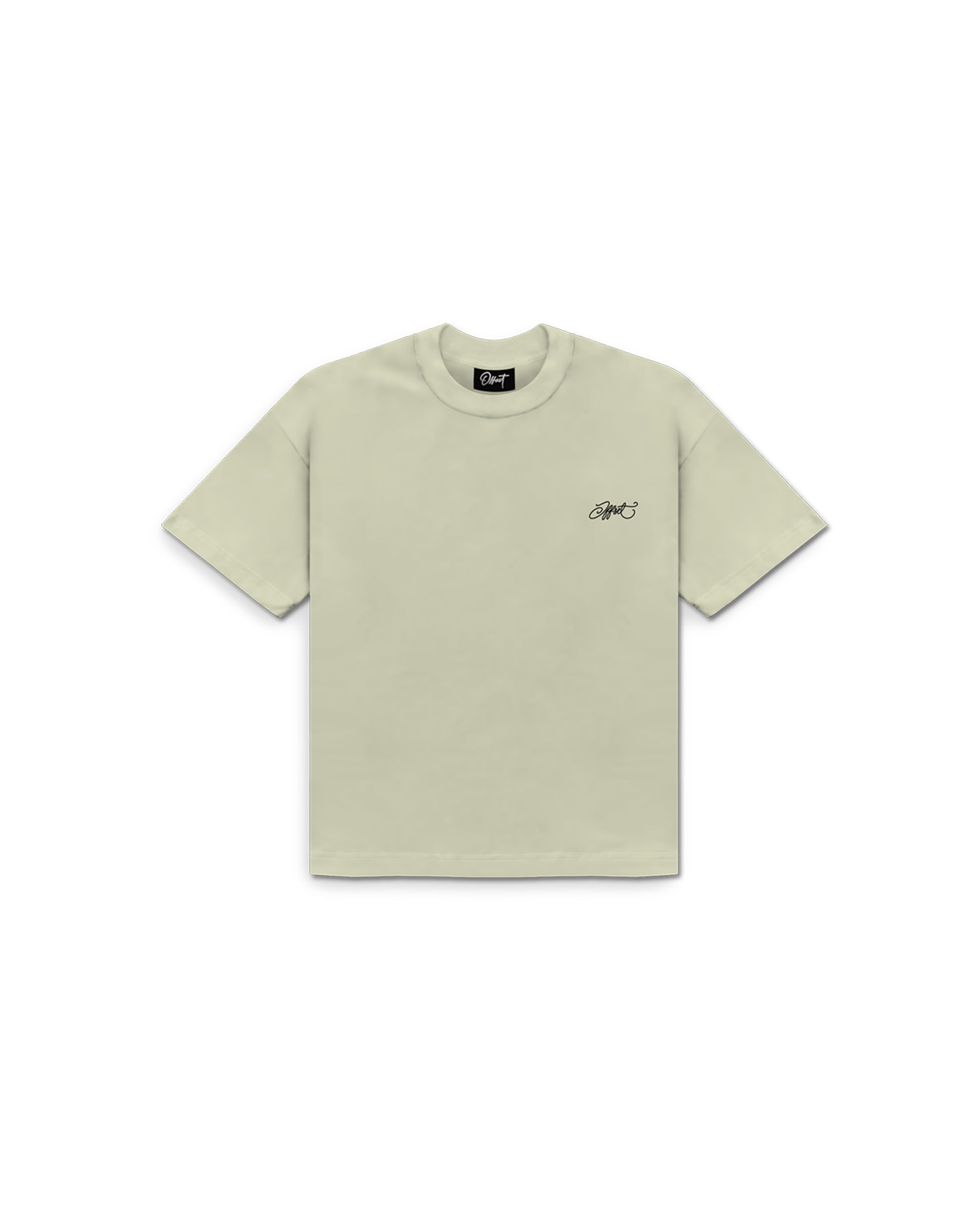 Basic Script Tee (Beige)