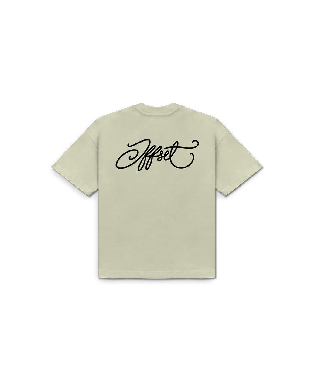 Basic Script Tee (Beige)