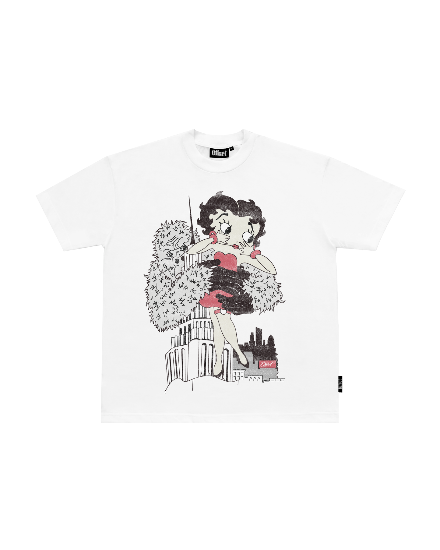 Betty Boop Tee S/S (White)