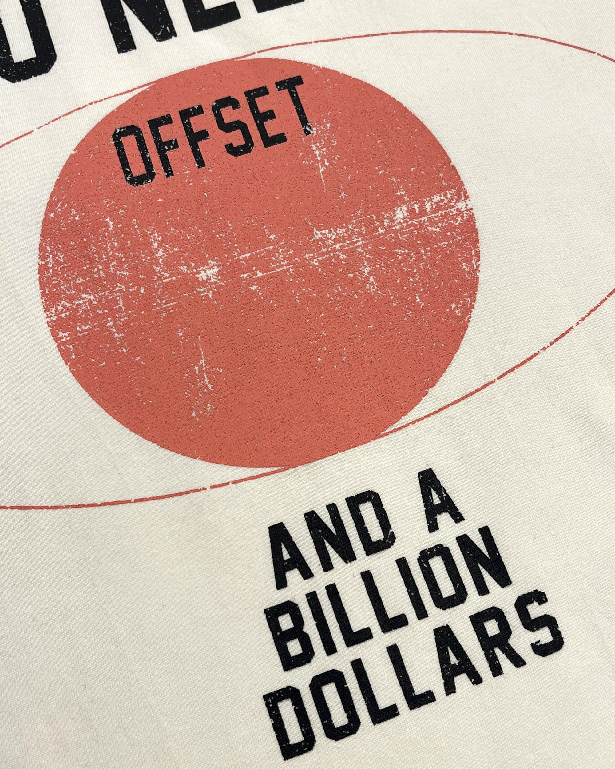Billion Dollars Cropped Tee (Off White)