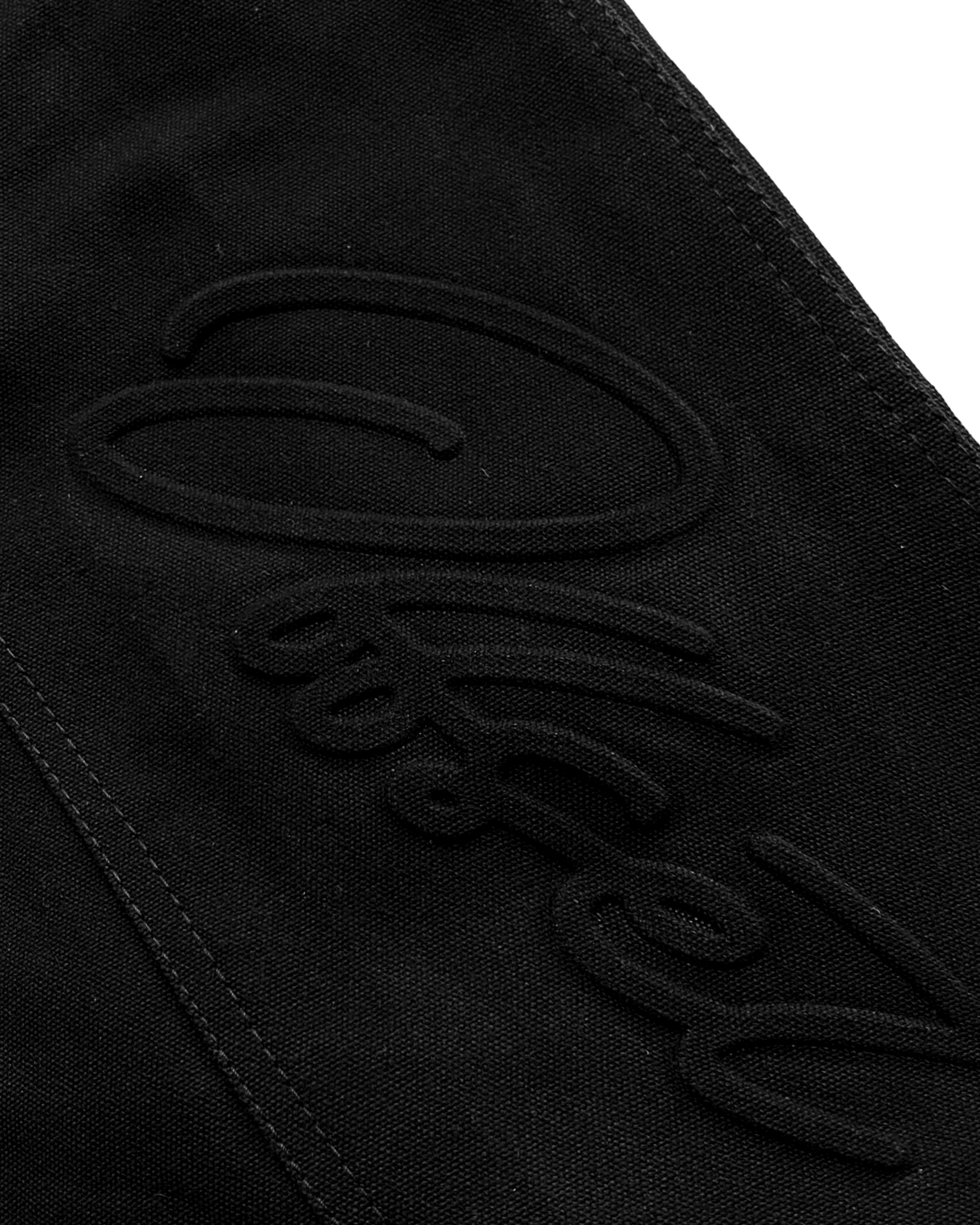 Double Knee Carpenter Canvas Pants (Black)
