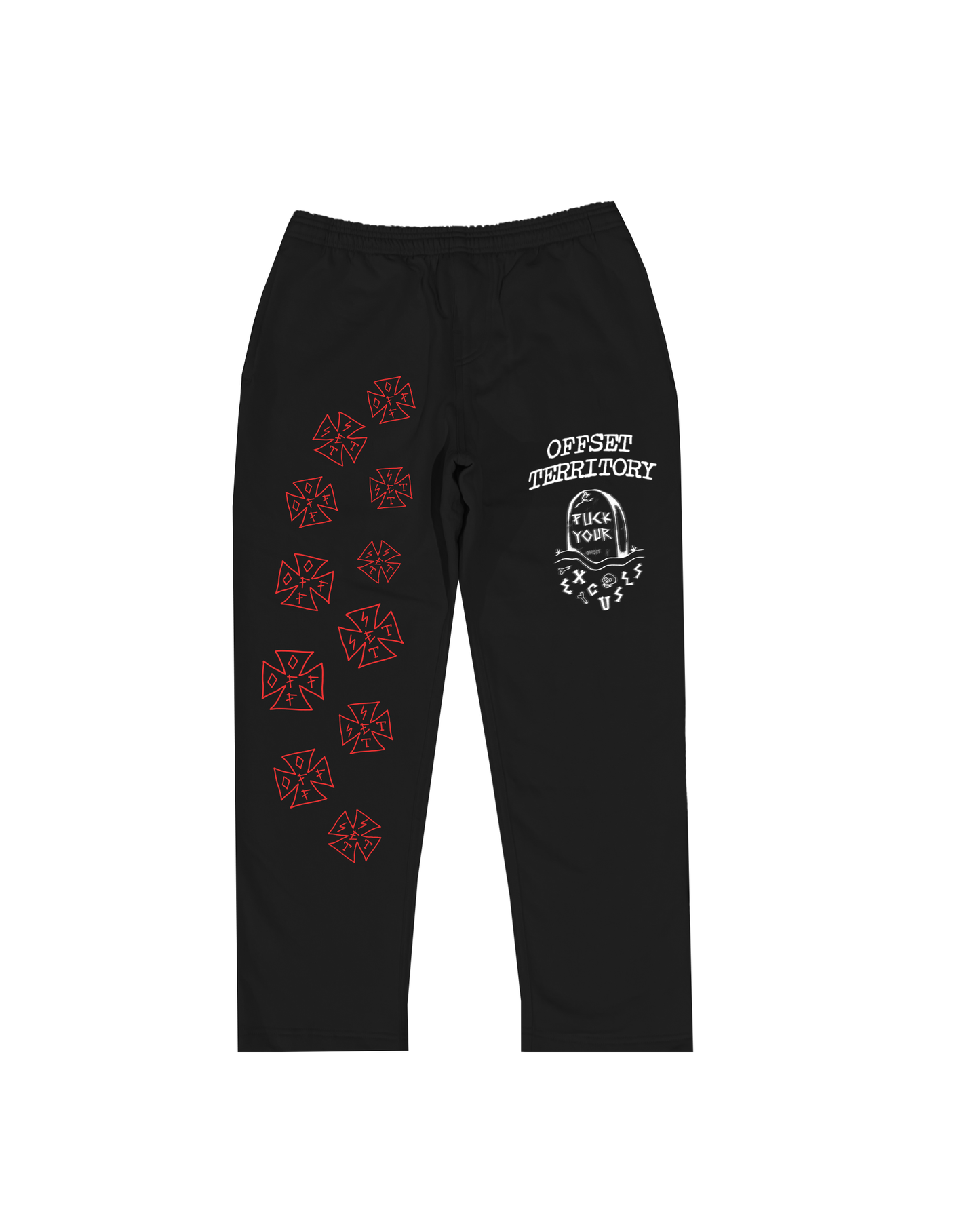 F your Excuses Sweatpants (Black)