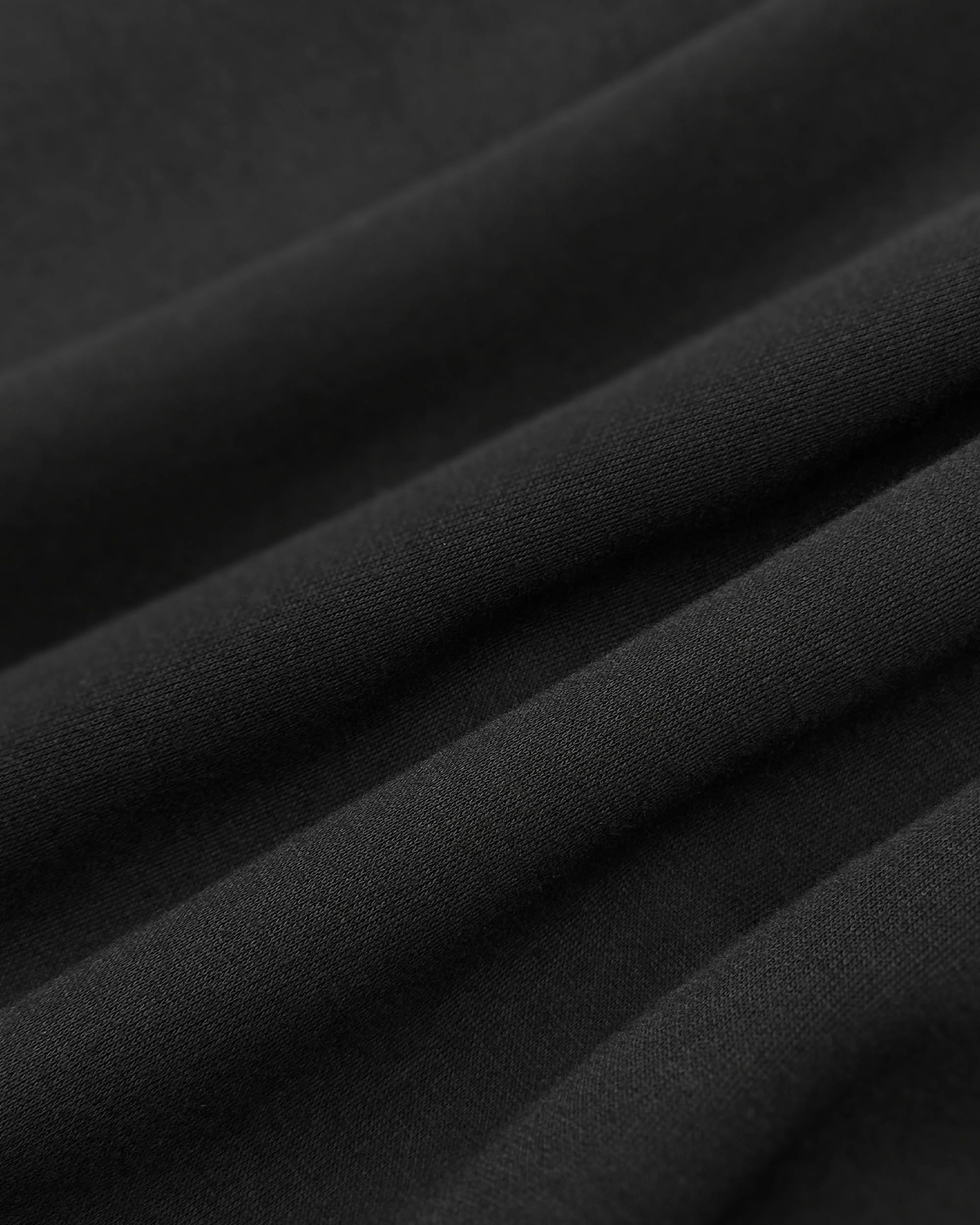 RTS Script Cropped Hoodie (Black)