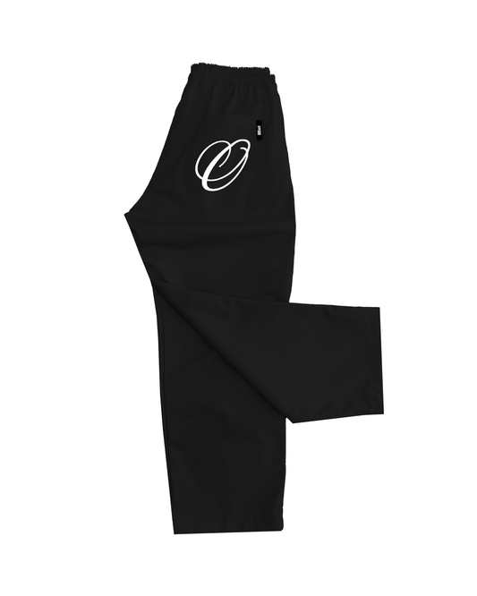 Letter Work Pants (Black)