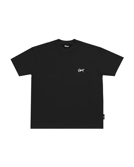 Signature V2 Embroidered Tee S/S (Black)