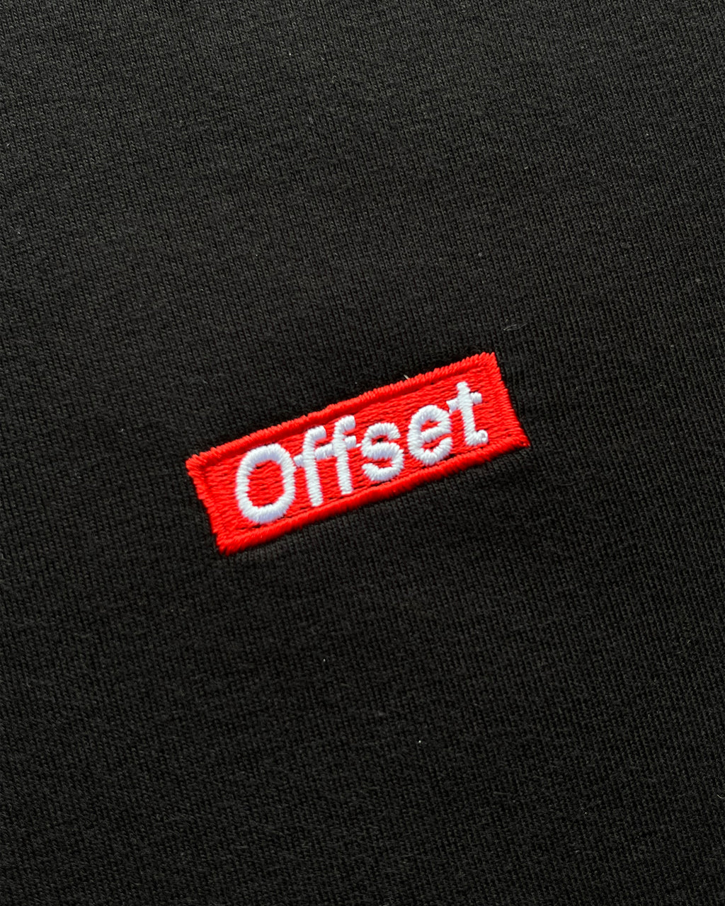 Box Logo Embroid Tee (Black)