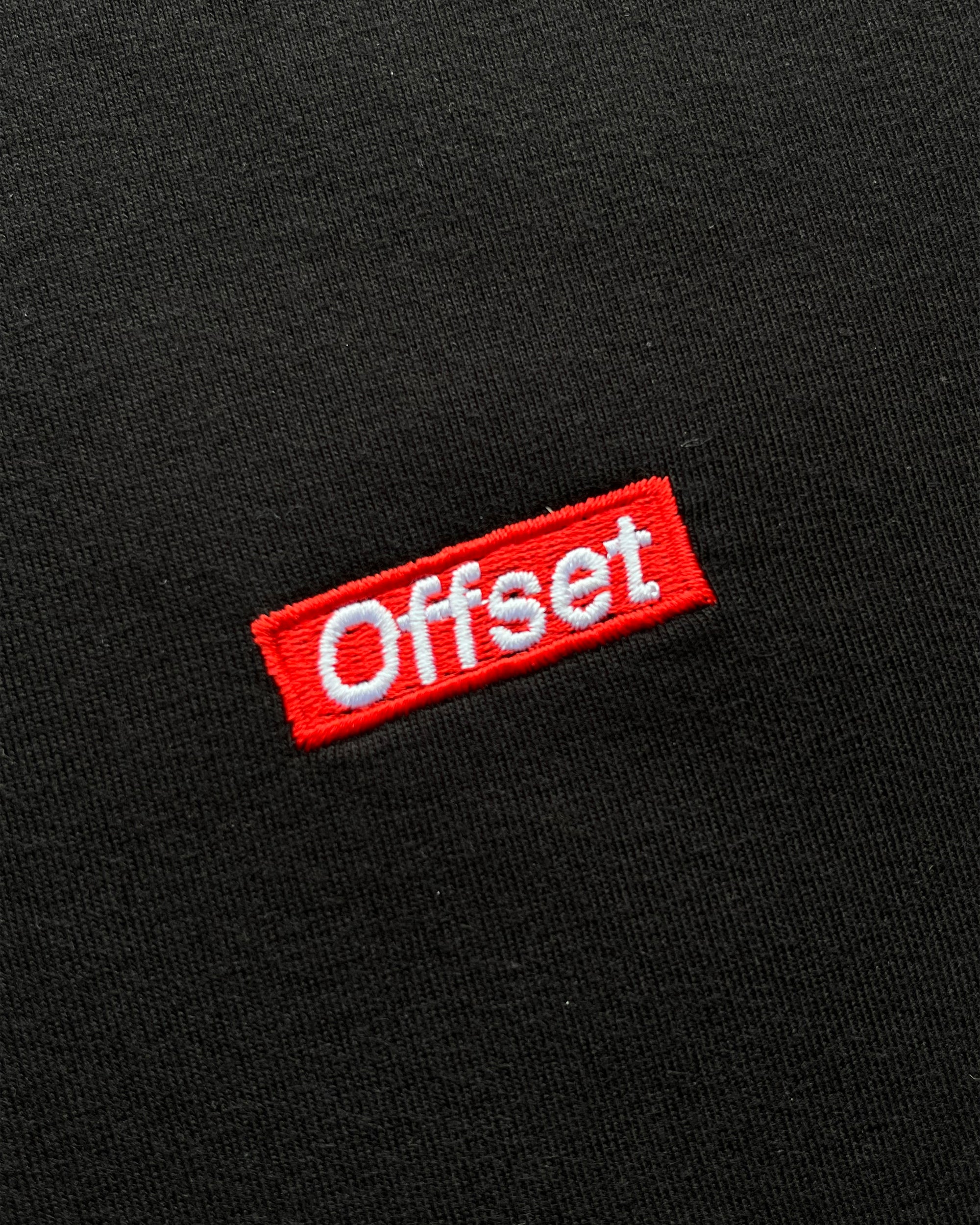 Box Logo Embroid Tee (Black)