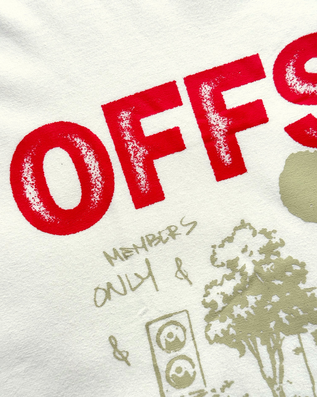 Block Party Tee (Off White)