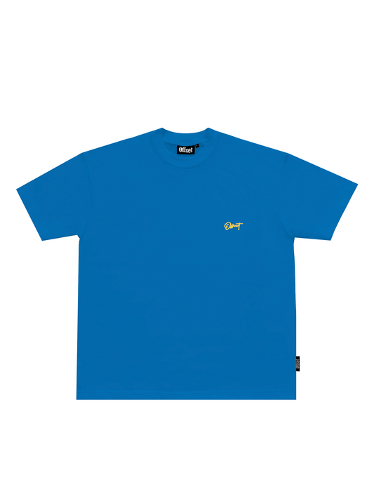 Signature Small Logo Tee S/S (Blue)