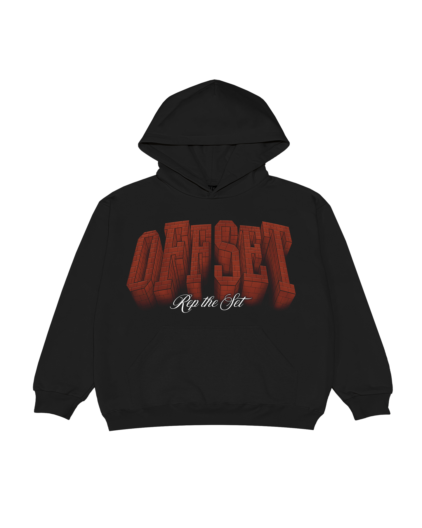 Brick by Brick Hoodie (Black)