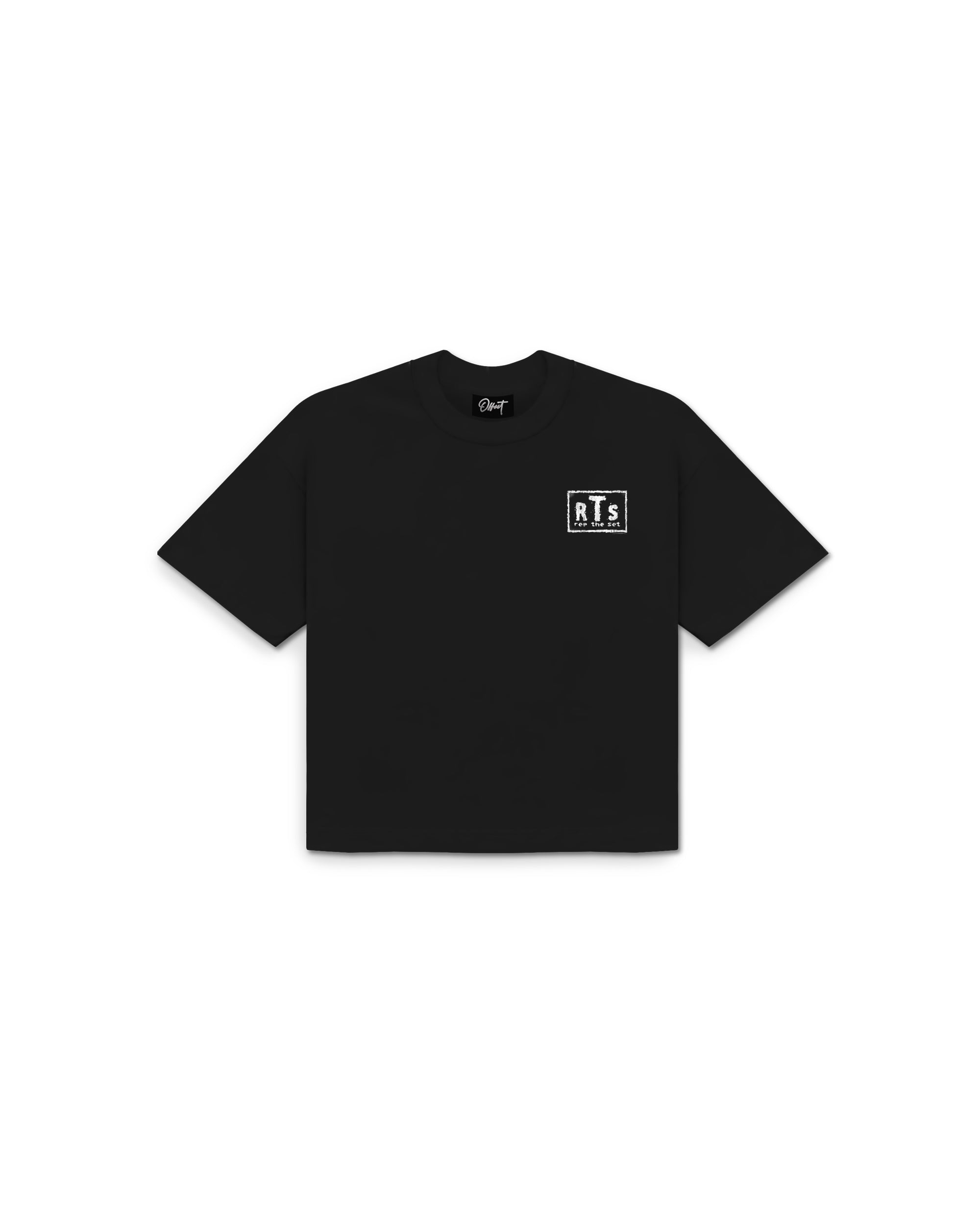 Rules Cropped Tee (Black)