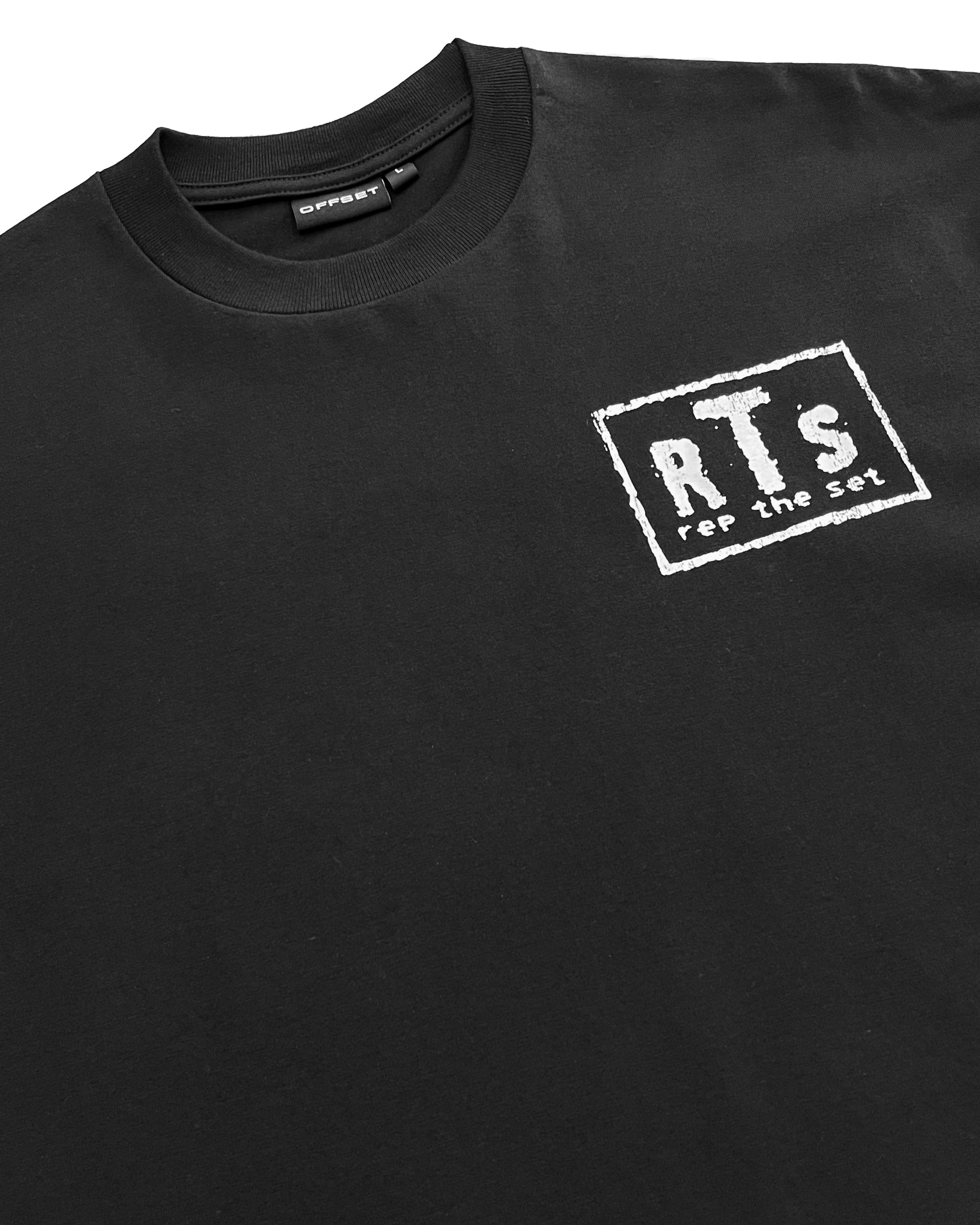 Rules Cropped Tee (Black)