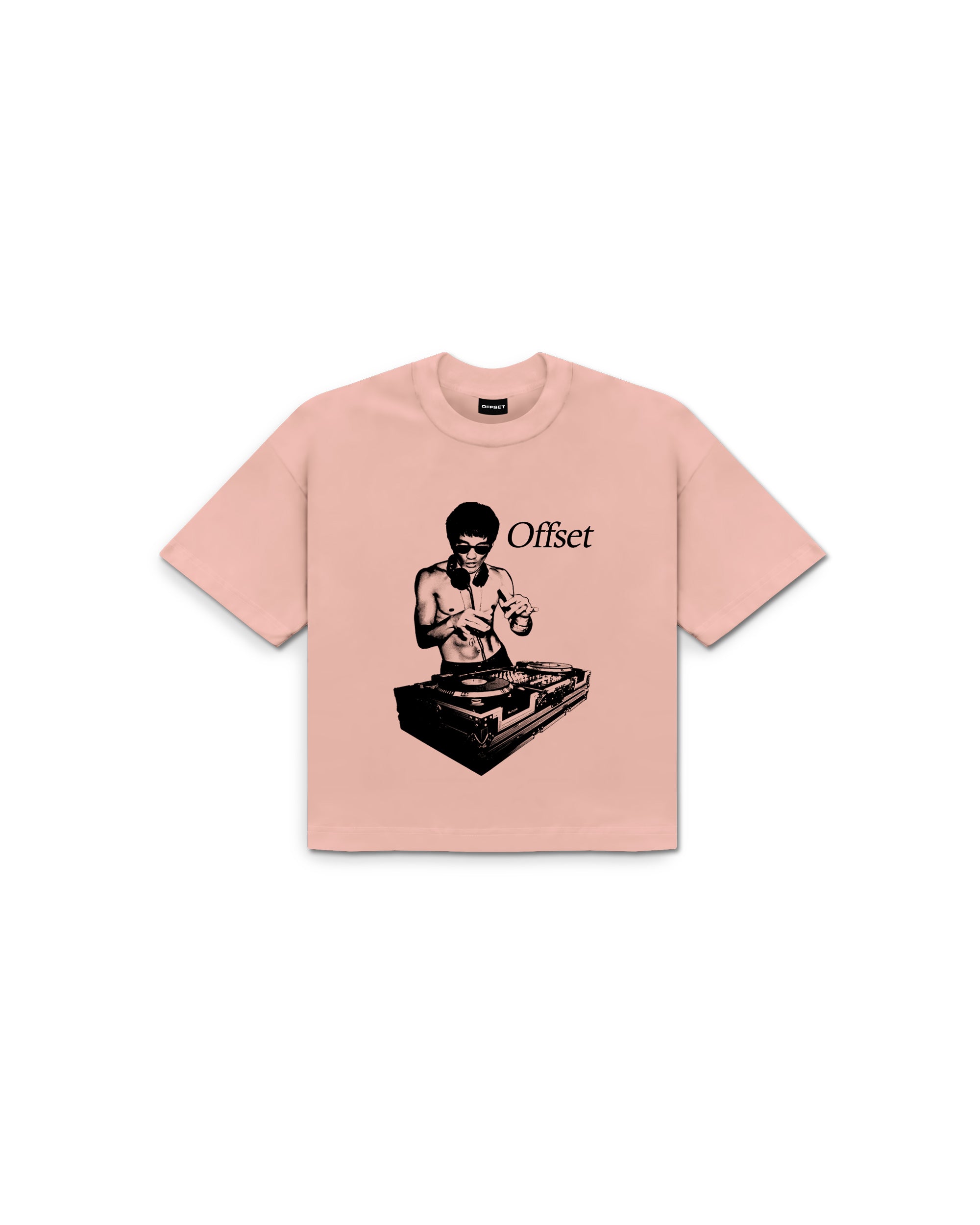 Bruce Cropped Tee (Clay Rose)