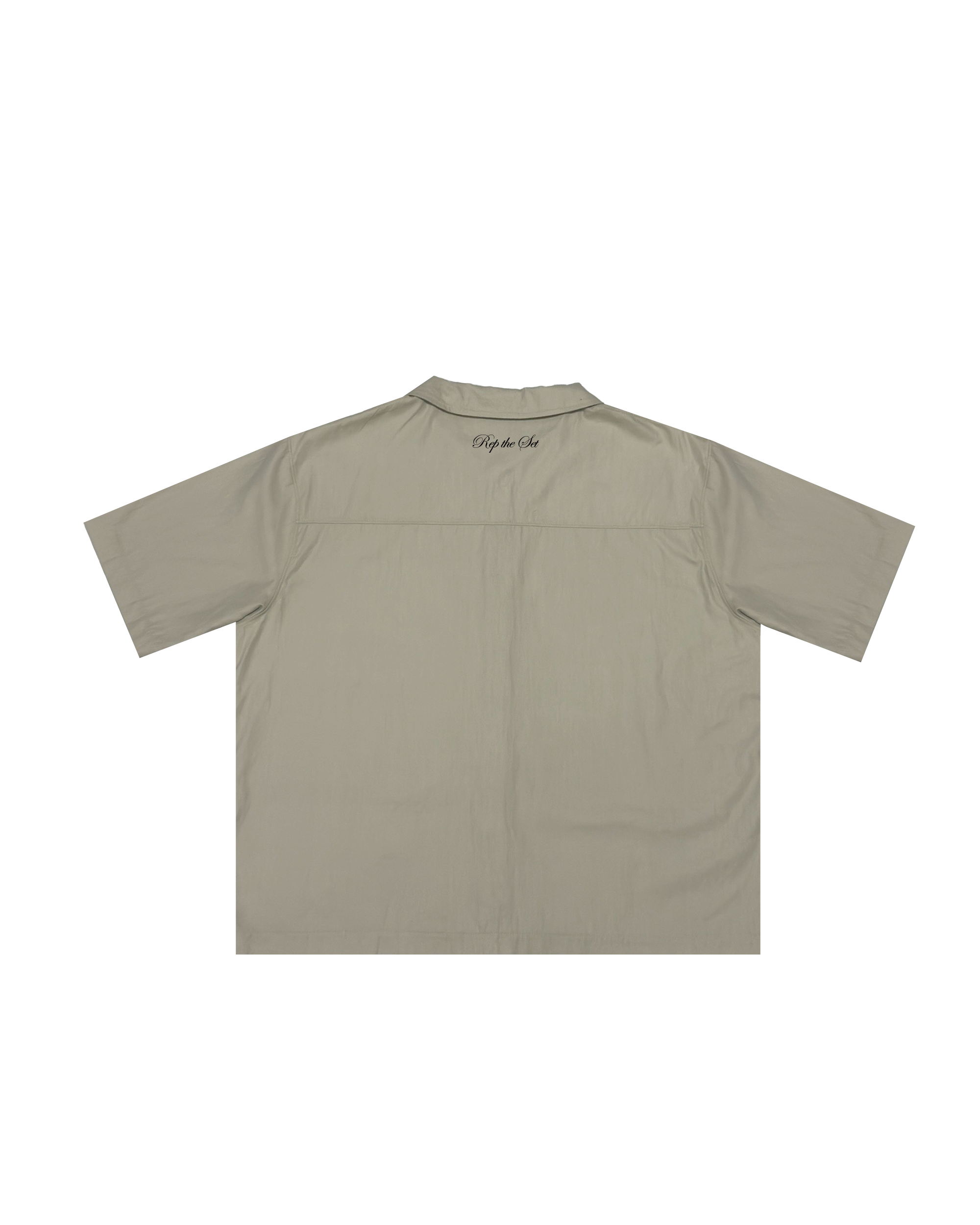 Cropped Polo S/S (Beige)