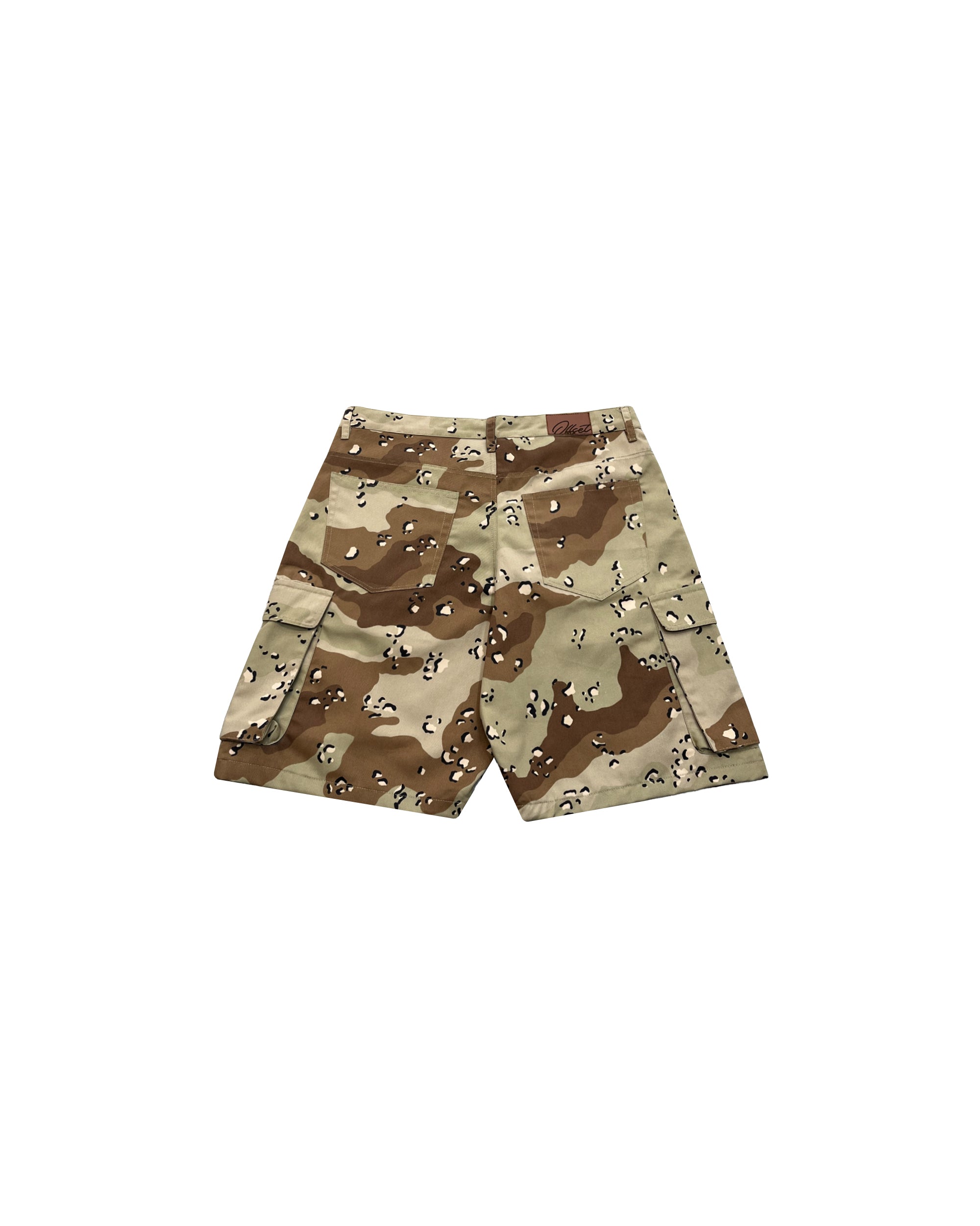 Loose Cargo Shorts (Battle Camo)