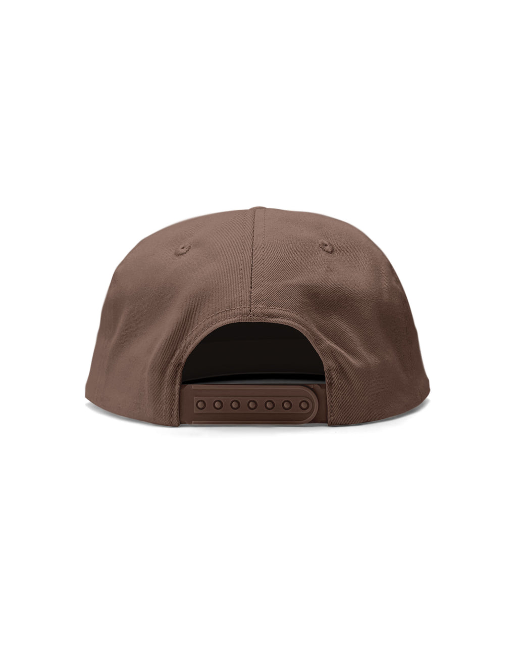 Rope Stitch Logo Unstructured Hat (Brown)