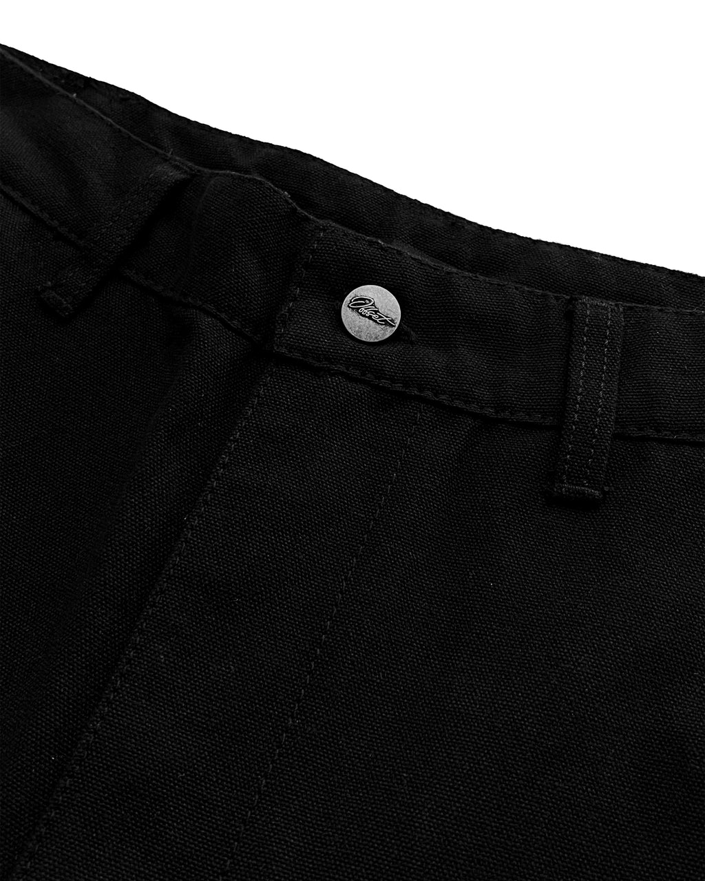 Cargo Canvas Shorts (Black)