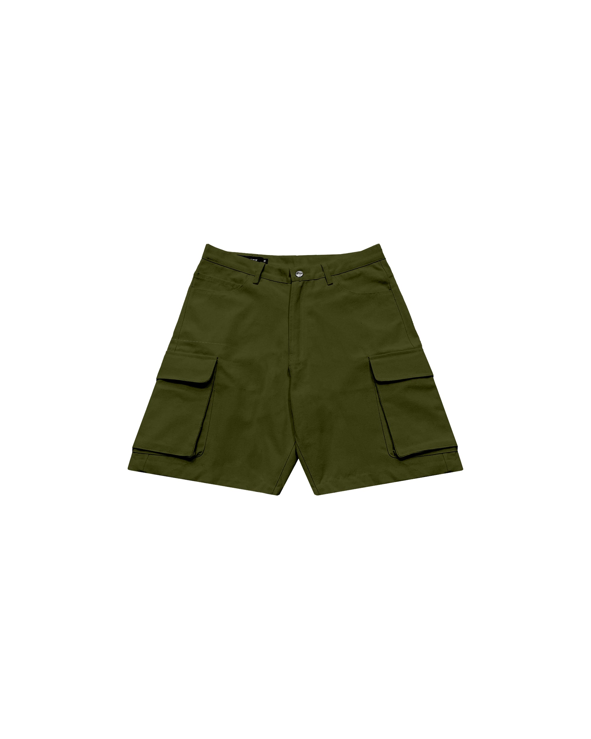 Cargo Canvas Shorts (Green)