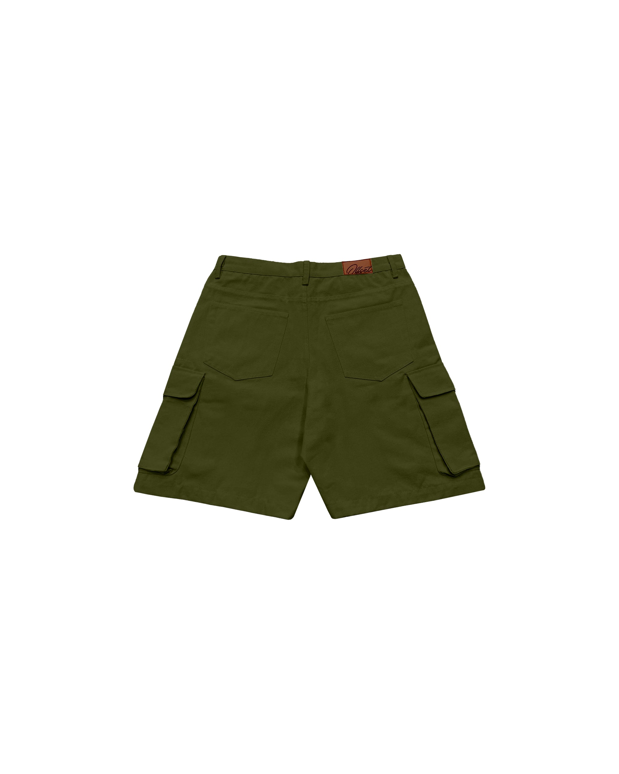 Cargo Canvas Shorts (Green)