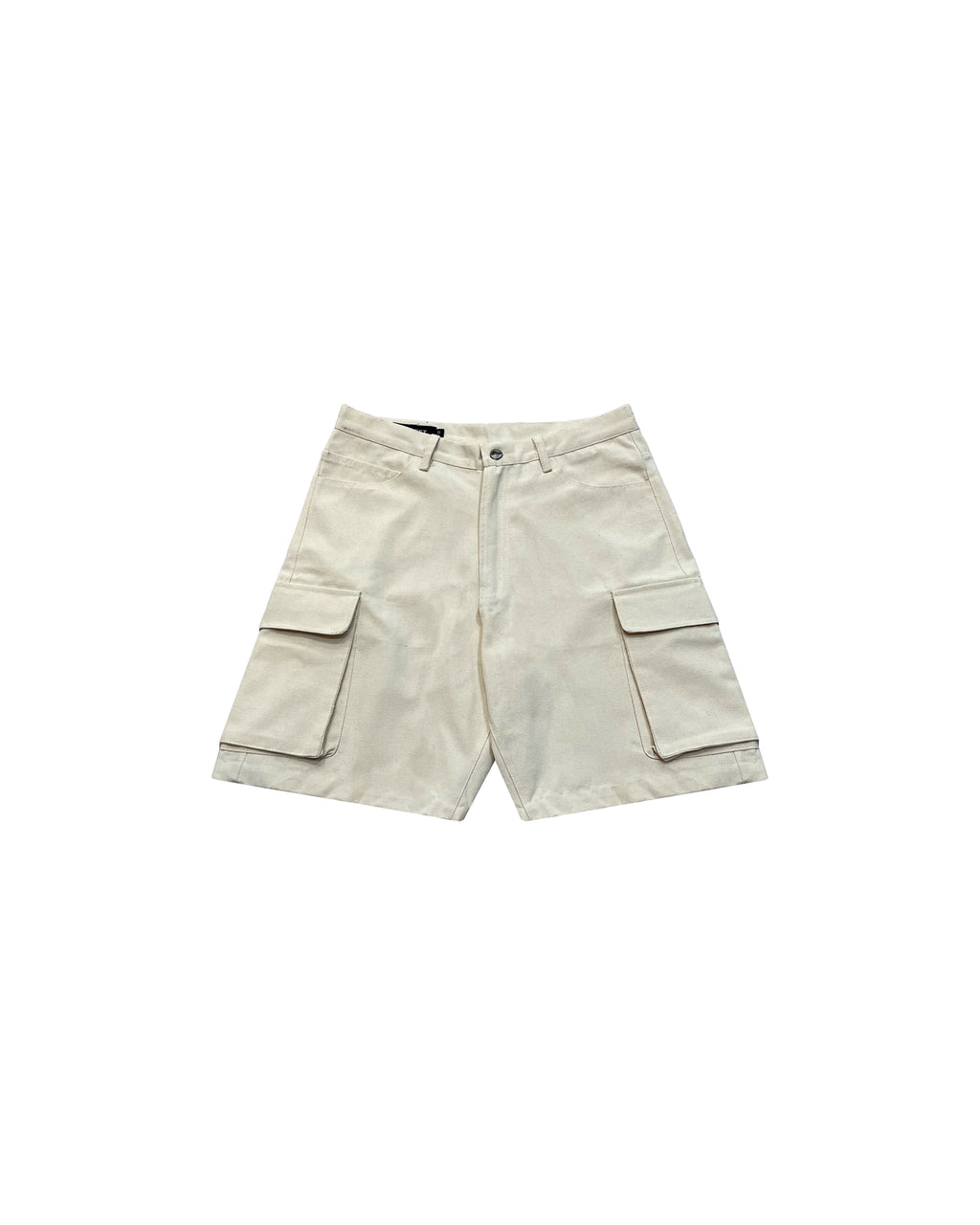 Cargo Canvas Shorts (Off White)