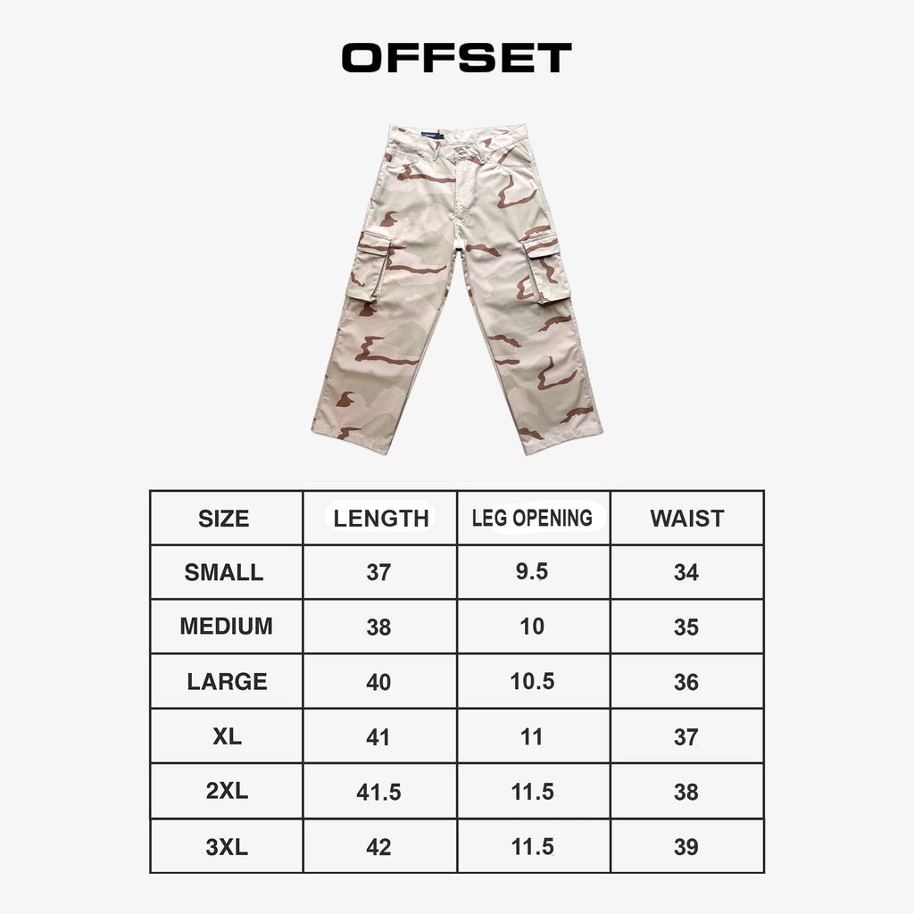 6 Pocket Cargo Pants (Desert)