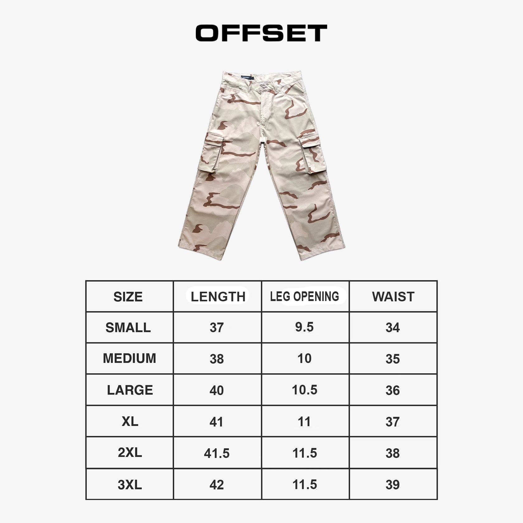 6 Pocket Cargo Pants (Desert)