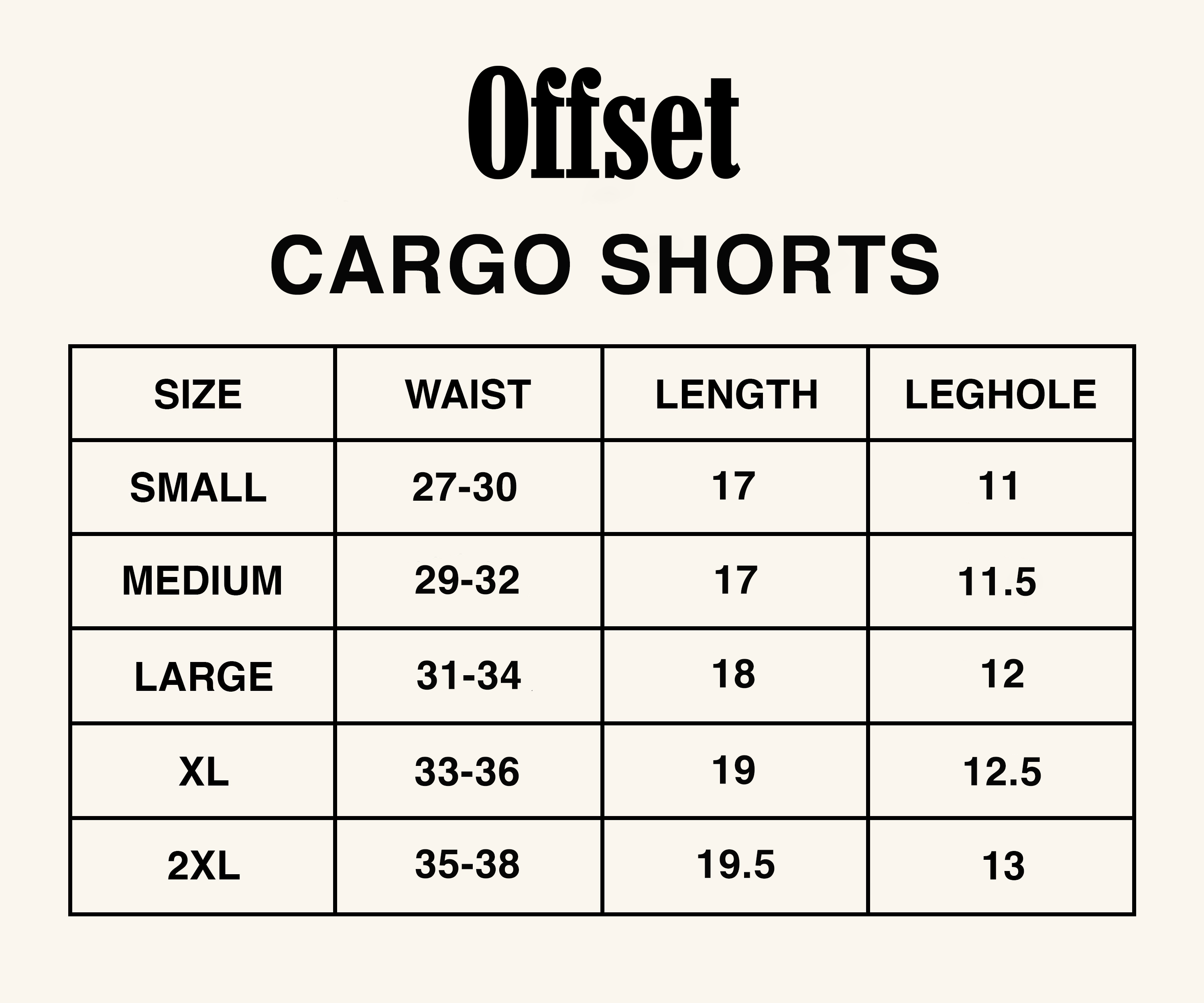 Letter Straight Cut Shorts (Light Khaki)