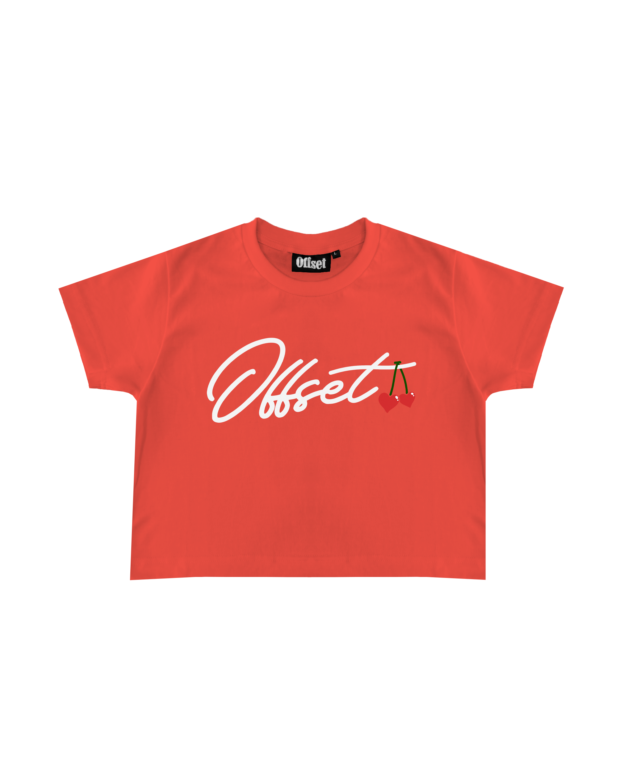 Valentines Logo Baby Tee (Coral)